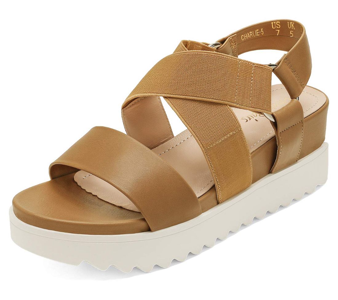 Dream Pairs Women's Platform Wedge Sandals- Chalie 5