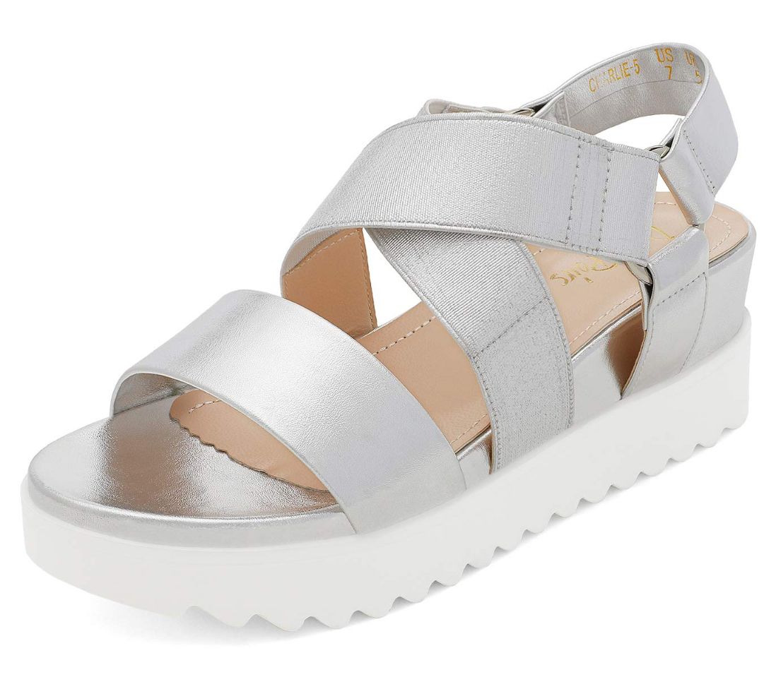 Dream Pairs Women's Platform Wedge Sandals- Chalie 5
