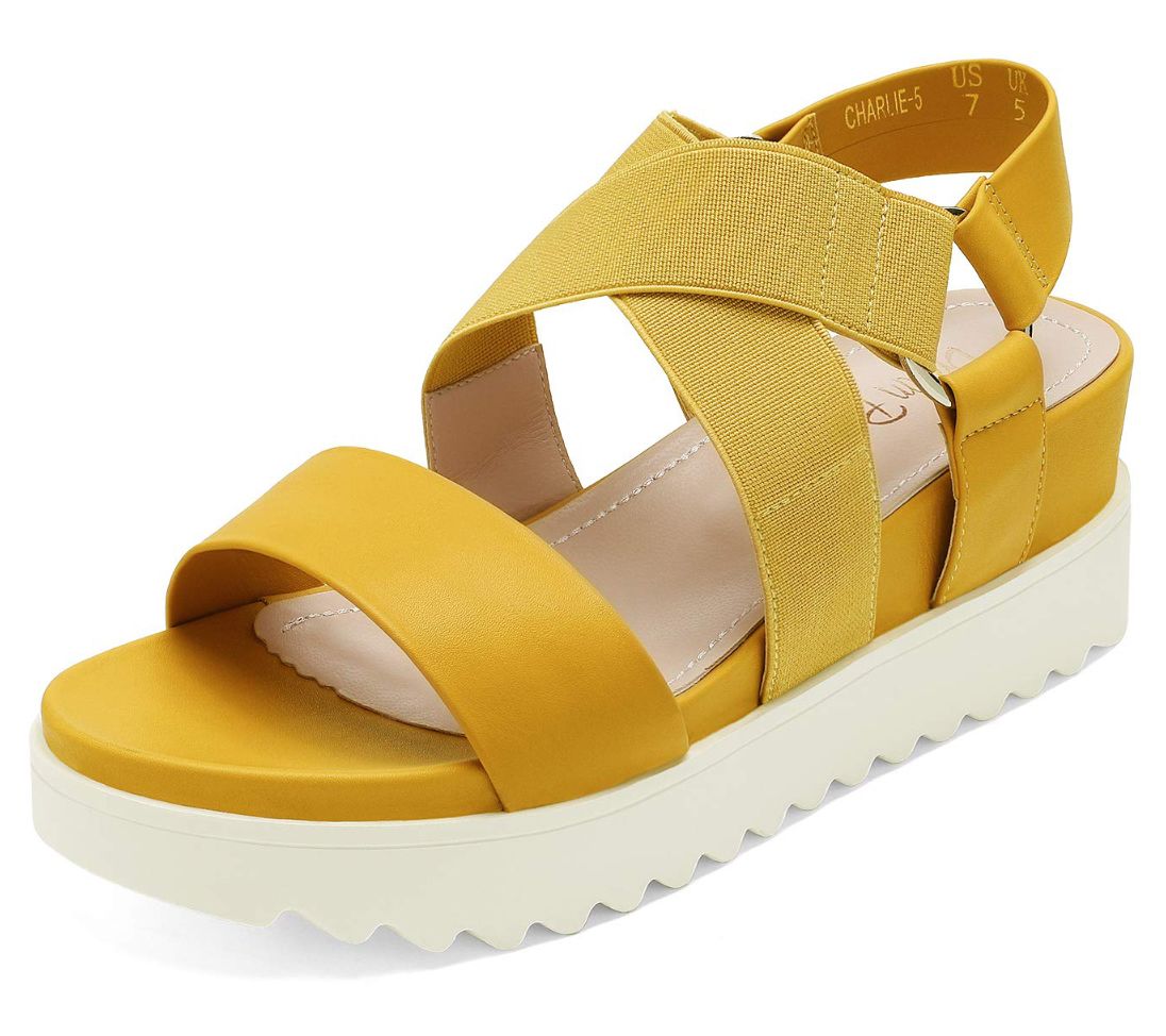 Dream Pairs Women's Platform Wedge Sandals- Chalie 5