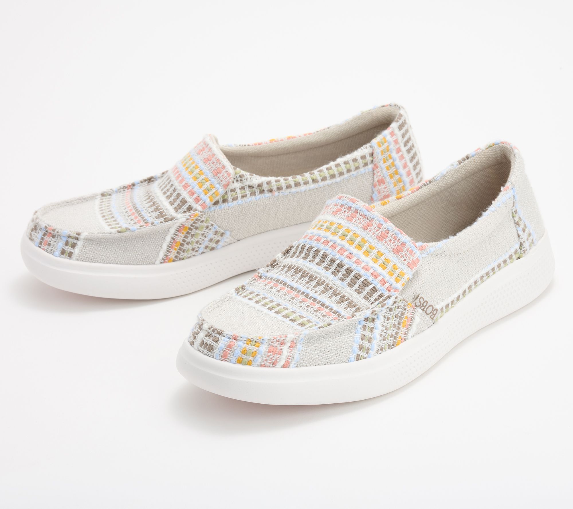 "As Is" Skechers BOBS Washable Vegan Moccasin Slip-Ons