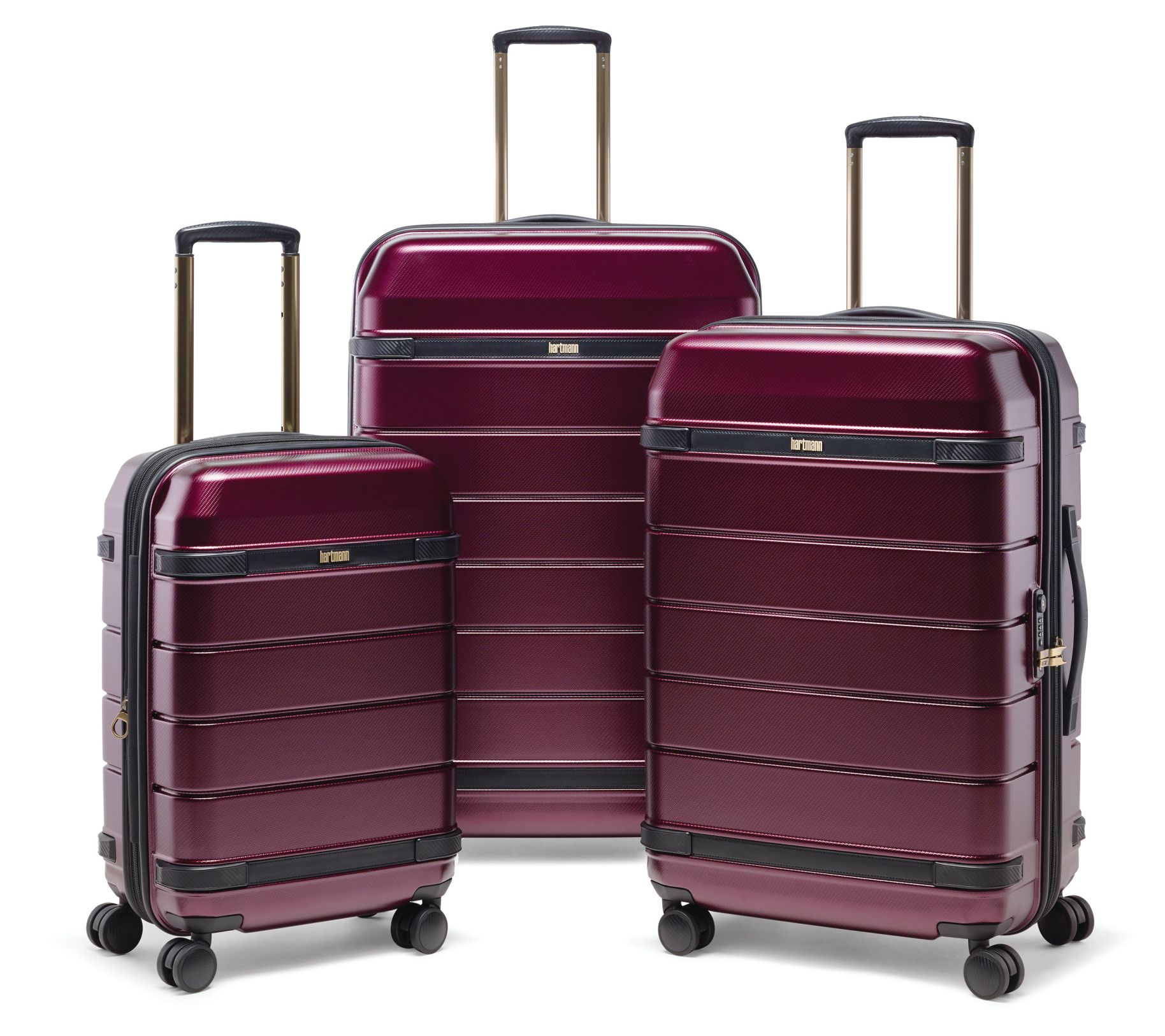 Hartmann LUXE Collection Hardside CarryOn Spinnr - QVC.com