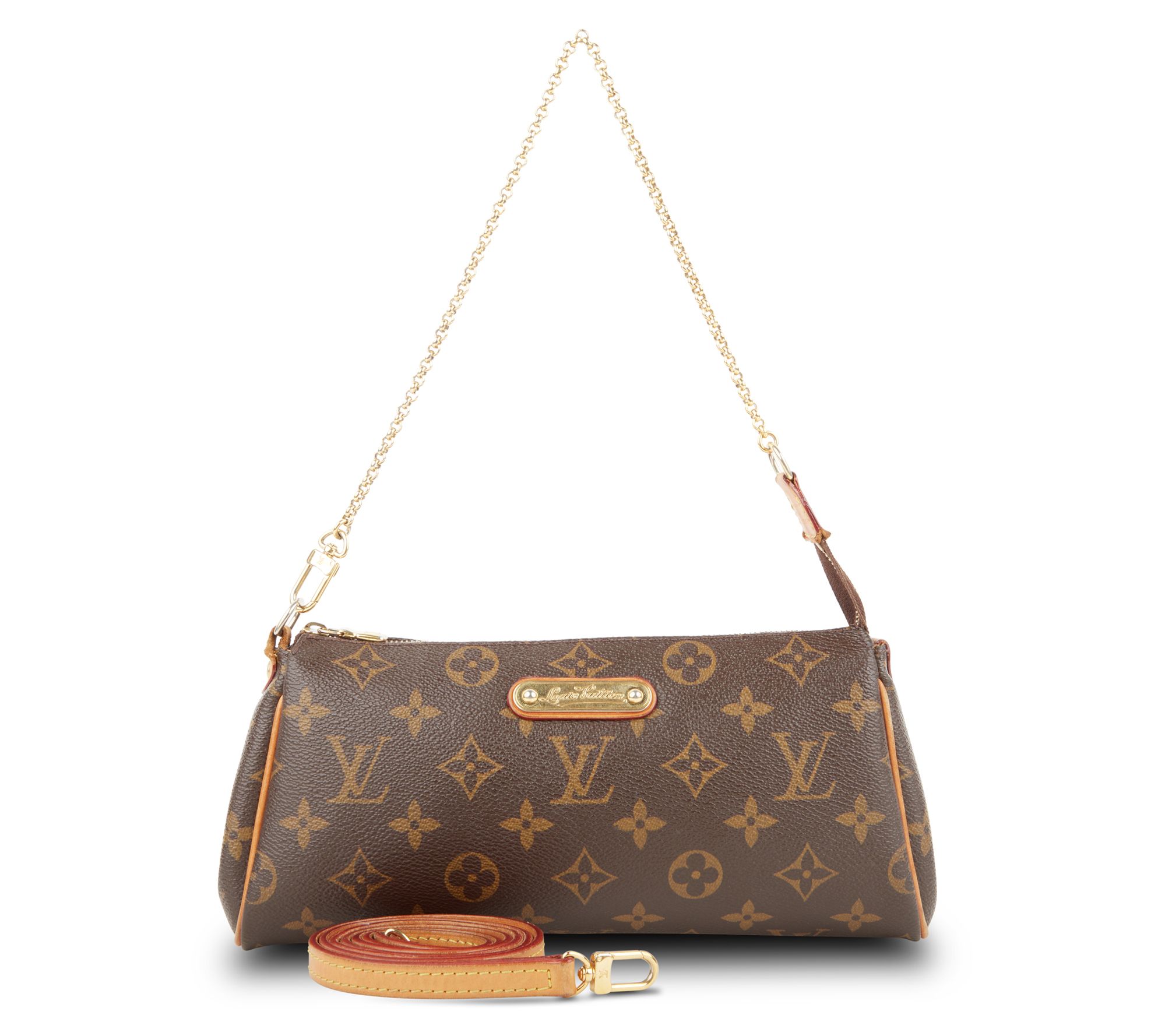 Louis Vuitton - Authenticated Eva Handbag - Leather Brown for Women, Good Condition