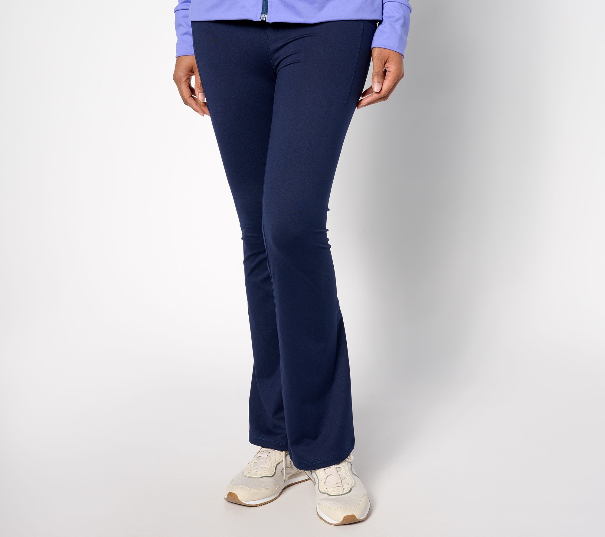 "As Is" Belle Body by Kim Gravel Regular Athletic Flare Pants