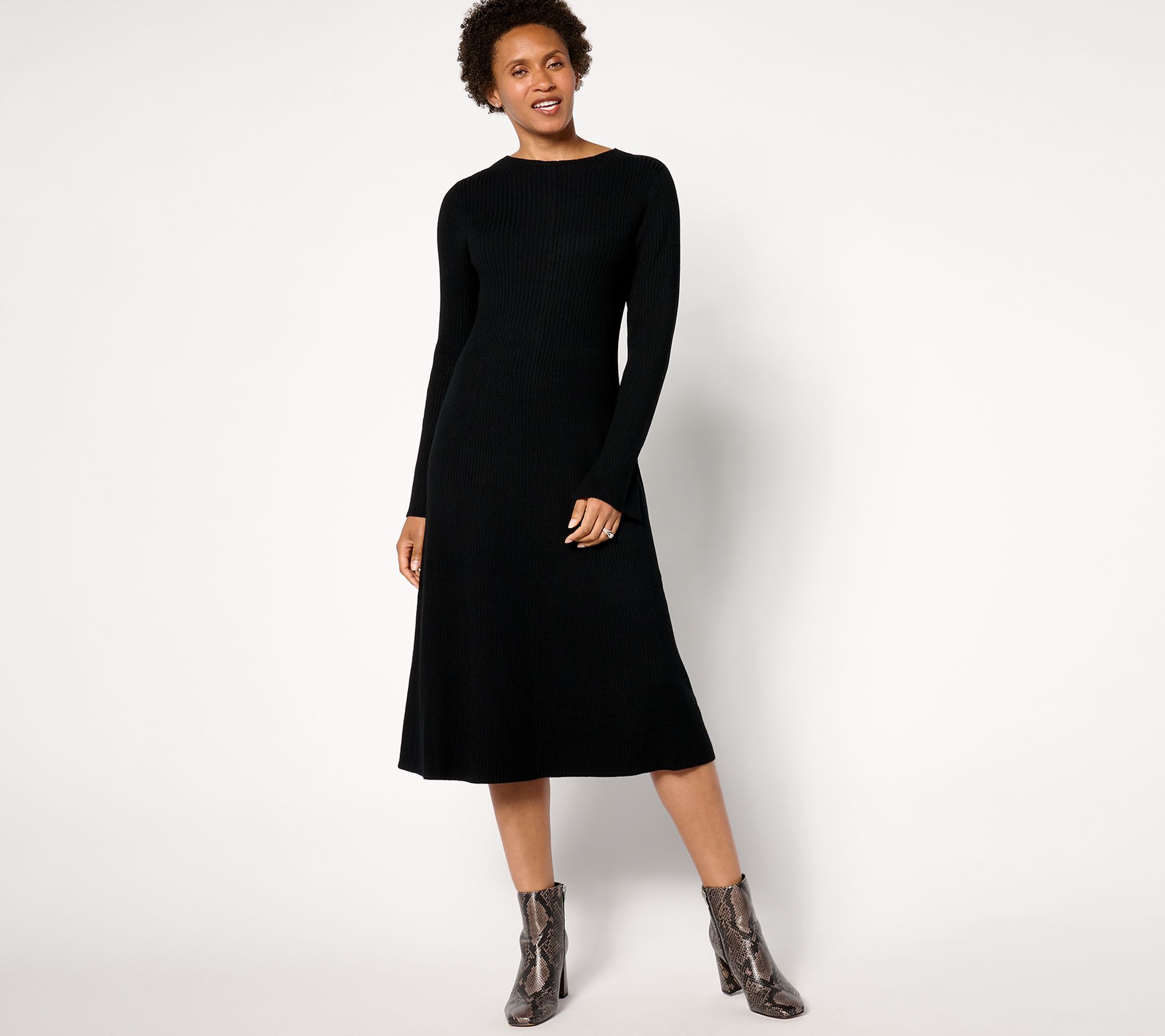 Me by Jennie Garth Regular River Sweater Midi Dress