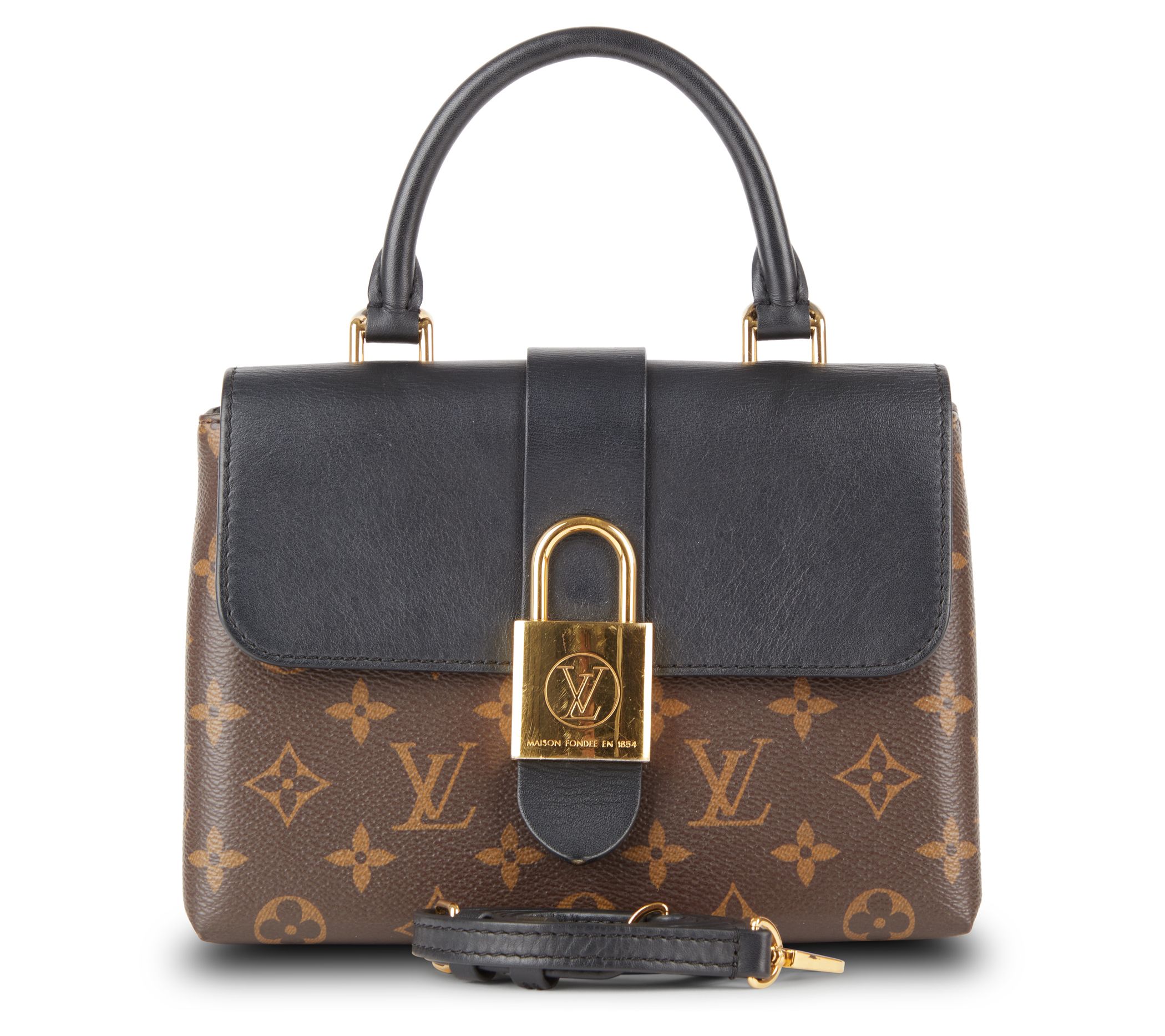 Pre-Owned Louis Vuitton Locky BB Monogram Black