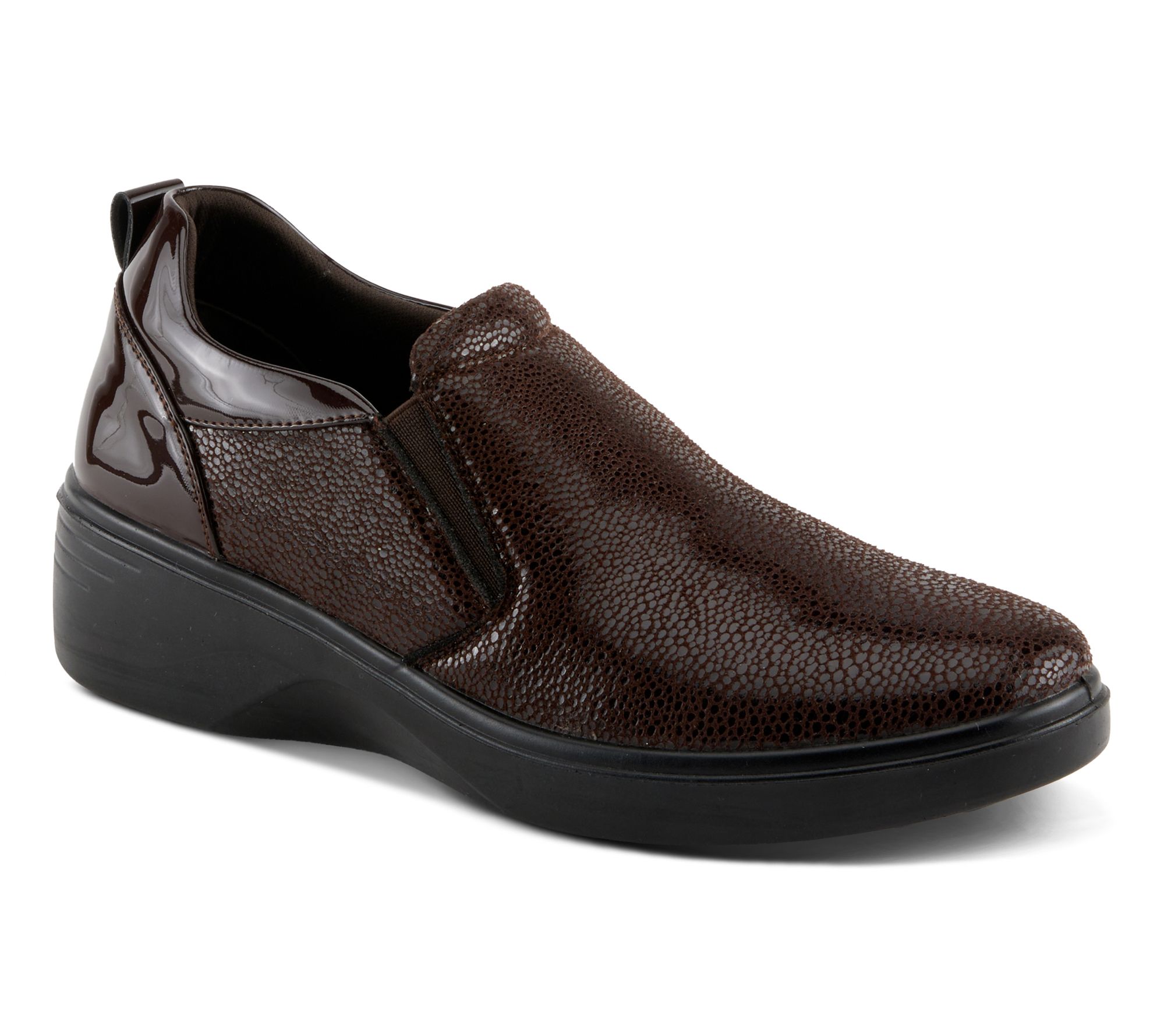Flexus by Spring Step Slip-on Wedge Shoes - Wrenly