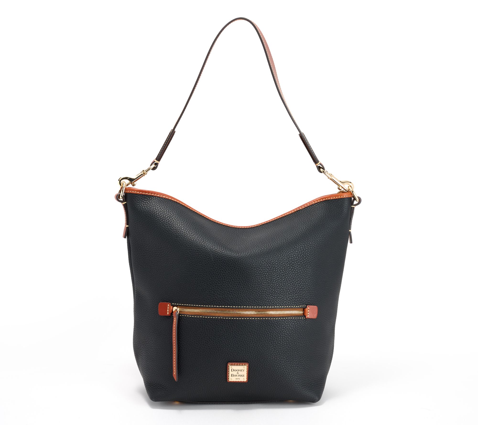 Dooney & Bourke Pebble Leather Hobo Sac Shoulder Bag