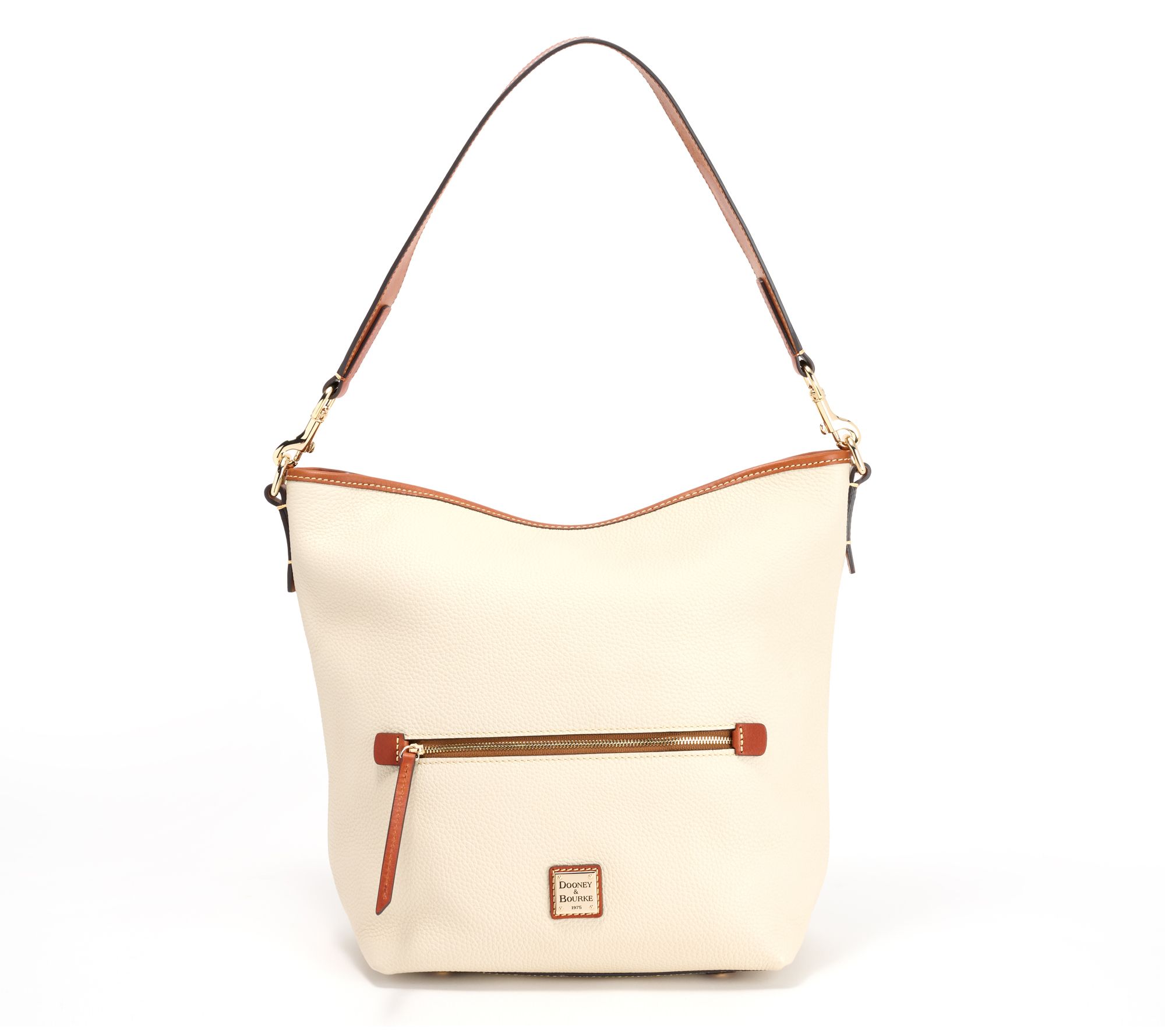 Dooney & Bourke Pebble Leather Hobo Sac Shoulder Bag