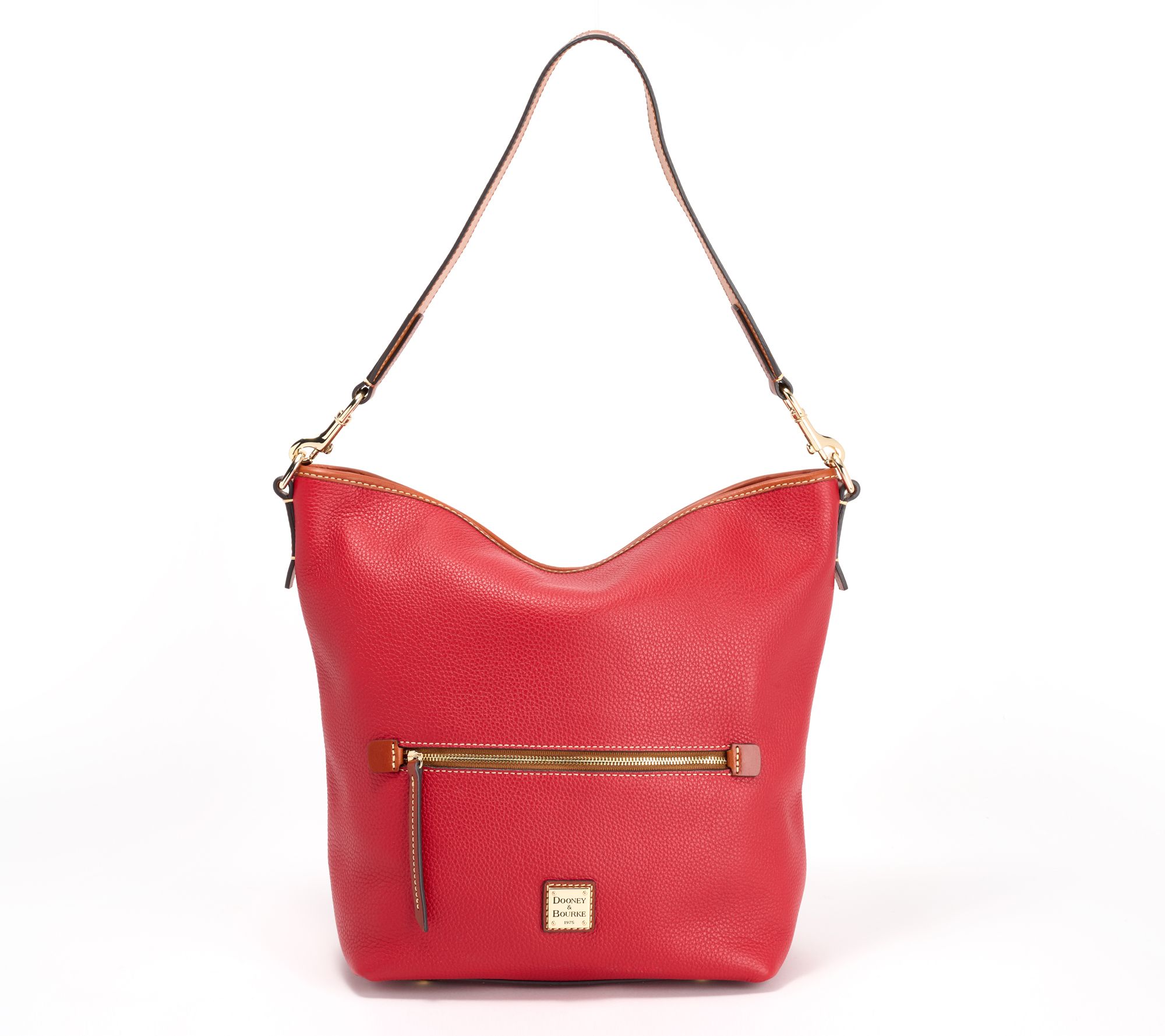 Dooney & Bourke Pebble Leather Hobo Sac Shoulder Bag