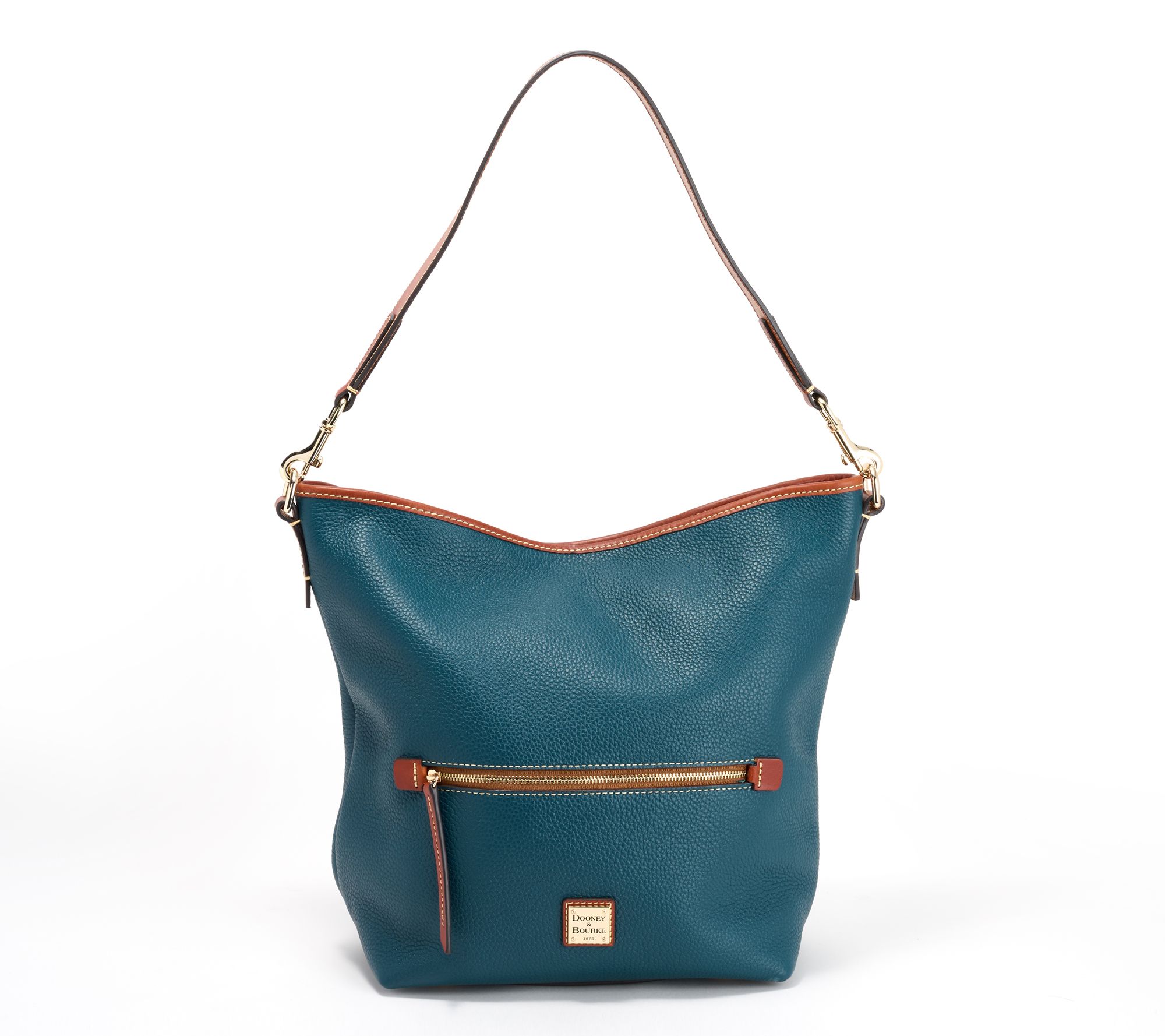 Dooney & Bourke Pebble Leather Hobo Sac Shoulder Bag