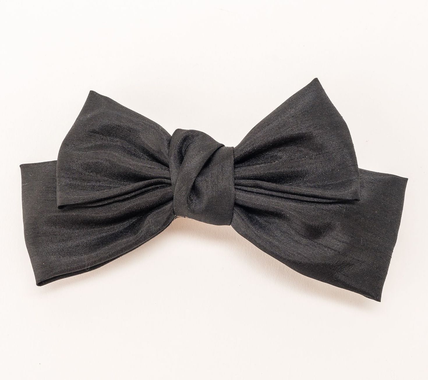 Violet & Brooks Brynn Dupioni Silk 6" Bow Barrette