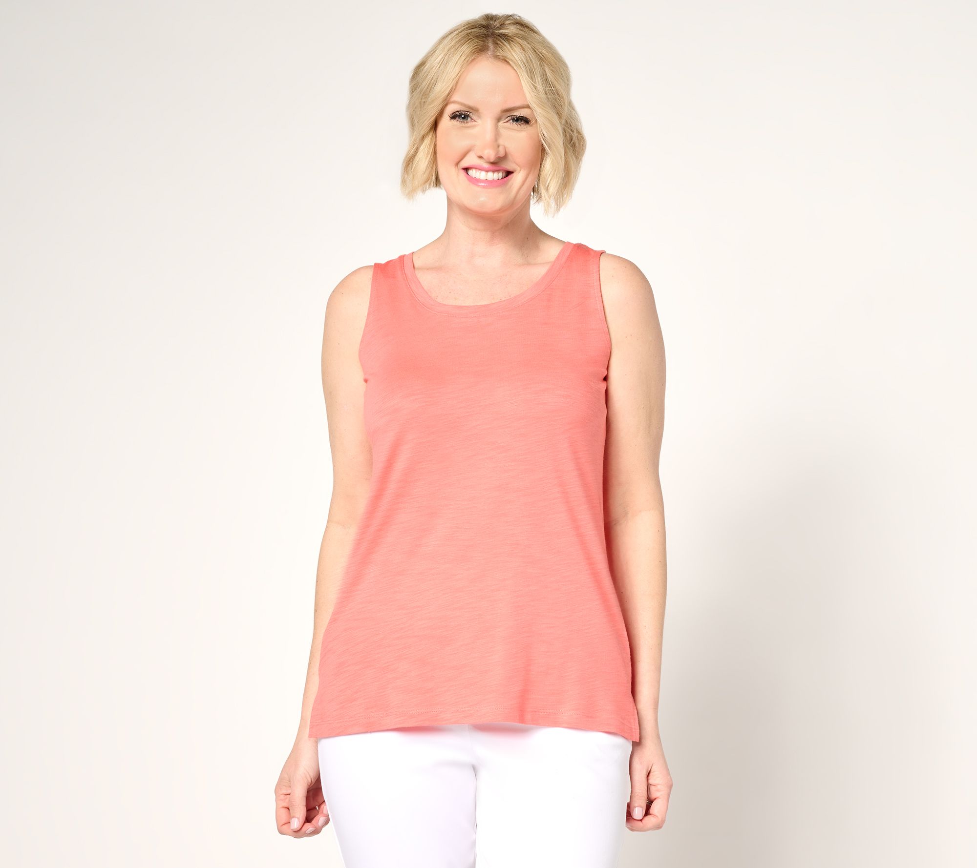 Belle Beach by Kim Gravel Beach Club Slub Knit Tank