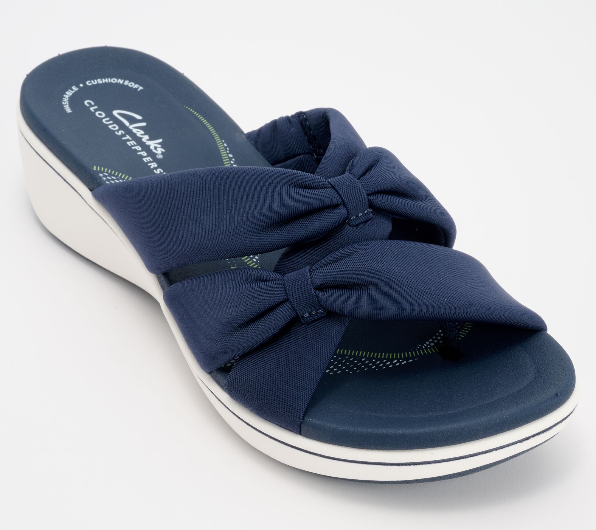 Clarks Cloudsteppers Washable Thong Sandals - BreezeRae Ava