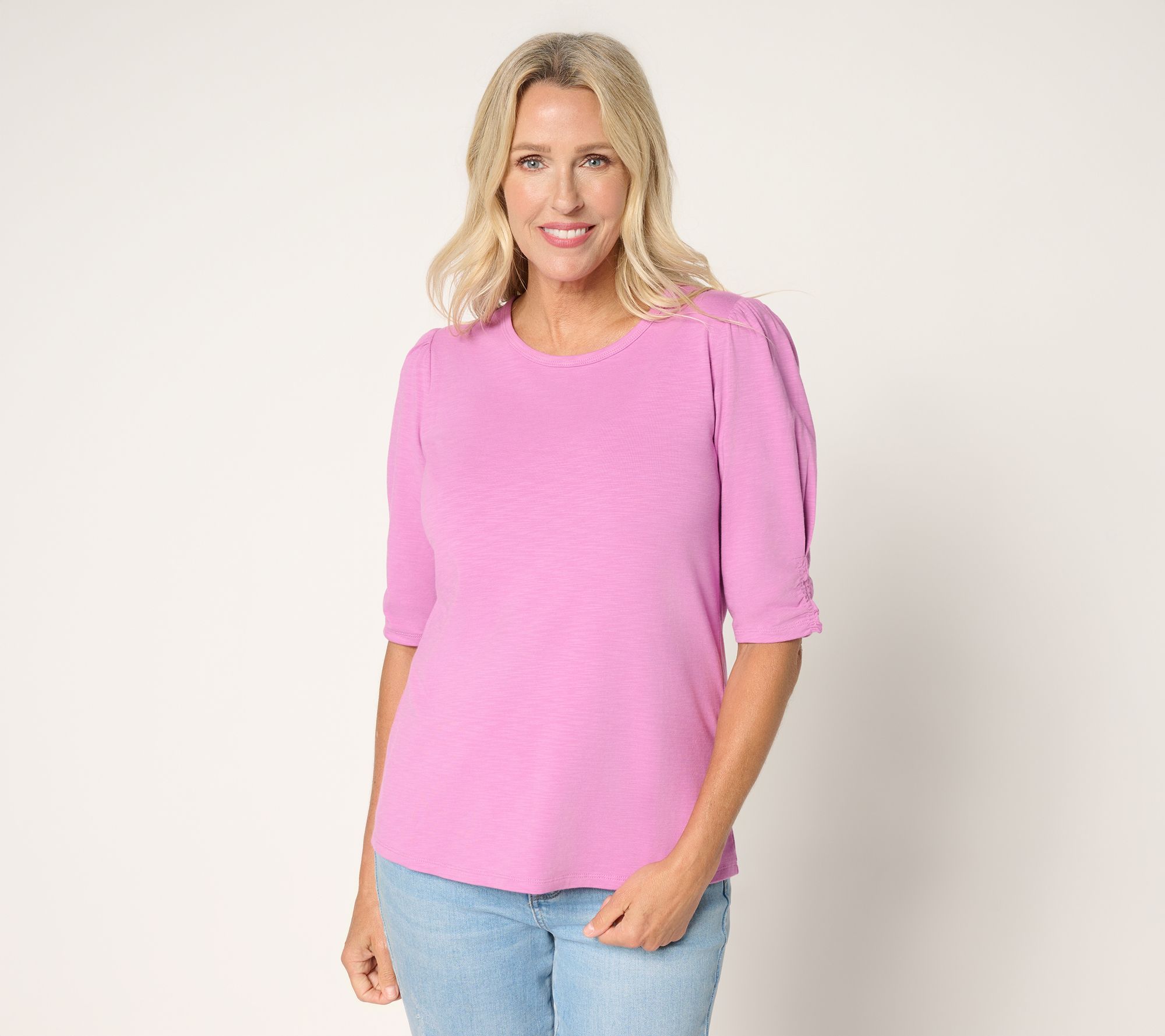 Ree by The Pioneer Woman Essentials Puff Sleeve Top