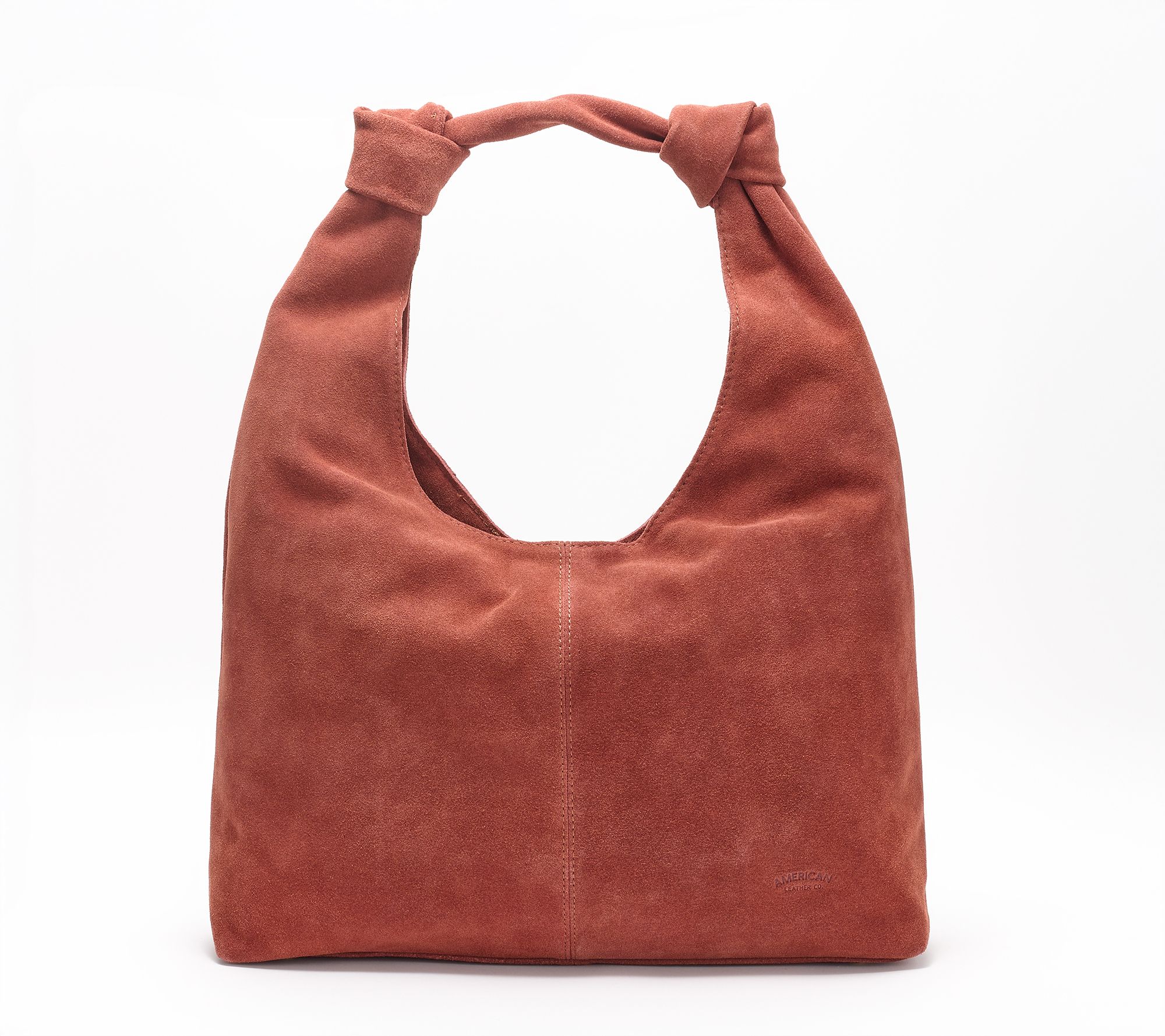 American Leather Co. Gables Suede Hobo