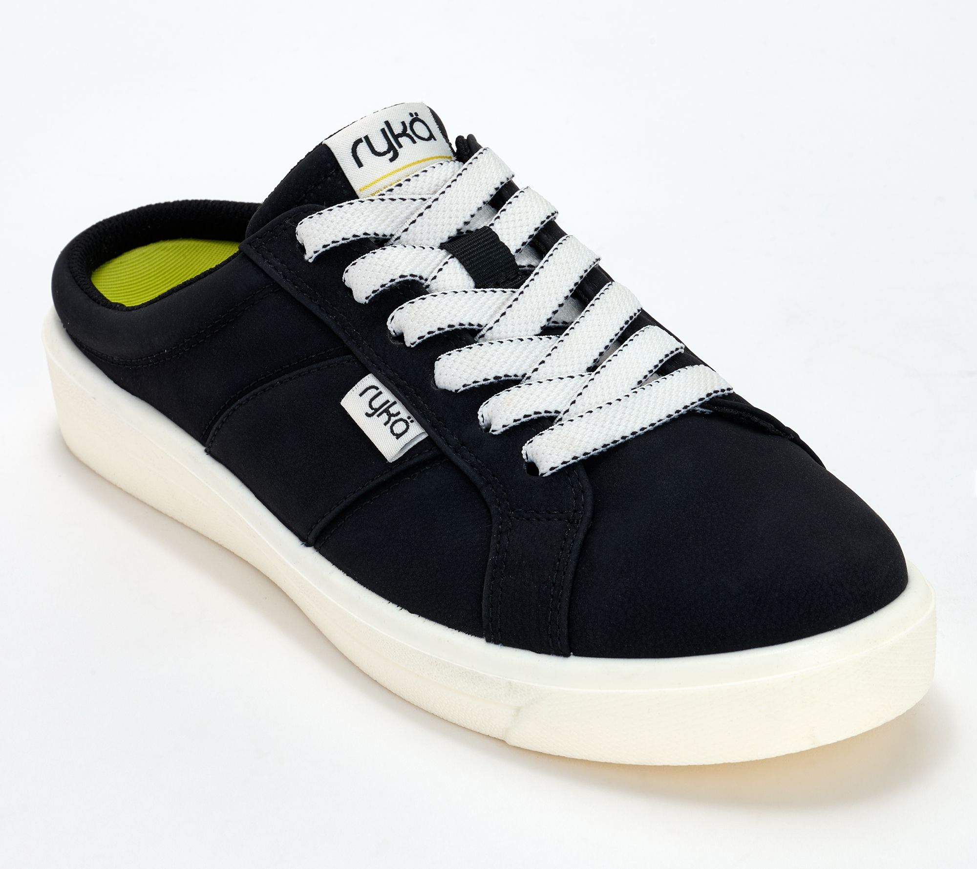 "As Is" Ryka Fixed Lace Sneaker Mules- Viv Classic Mule