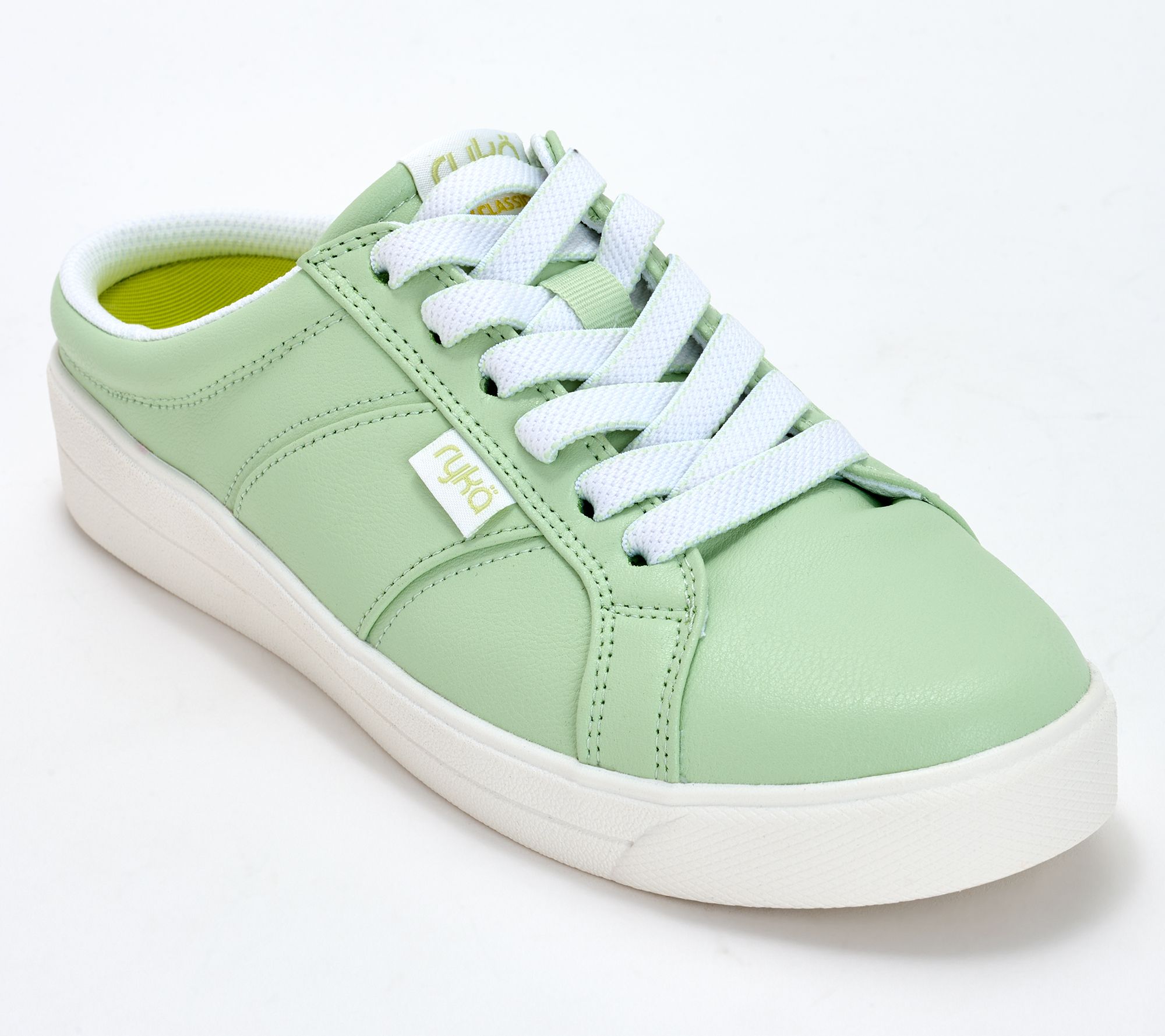 "As Is" Ryka Fixed Lace Sneaker Mules- Viv Classic Mule