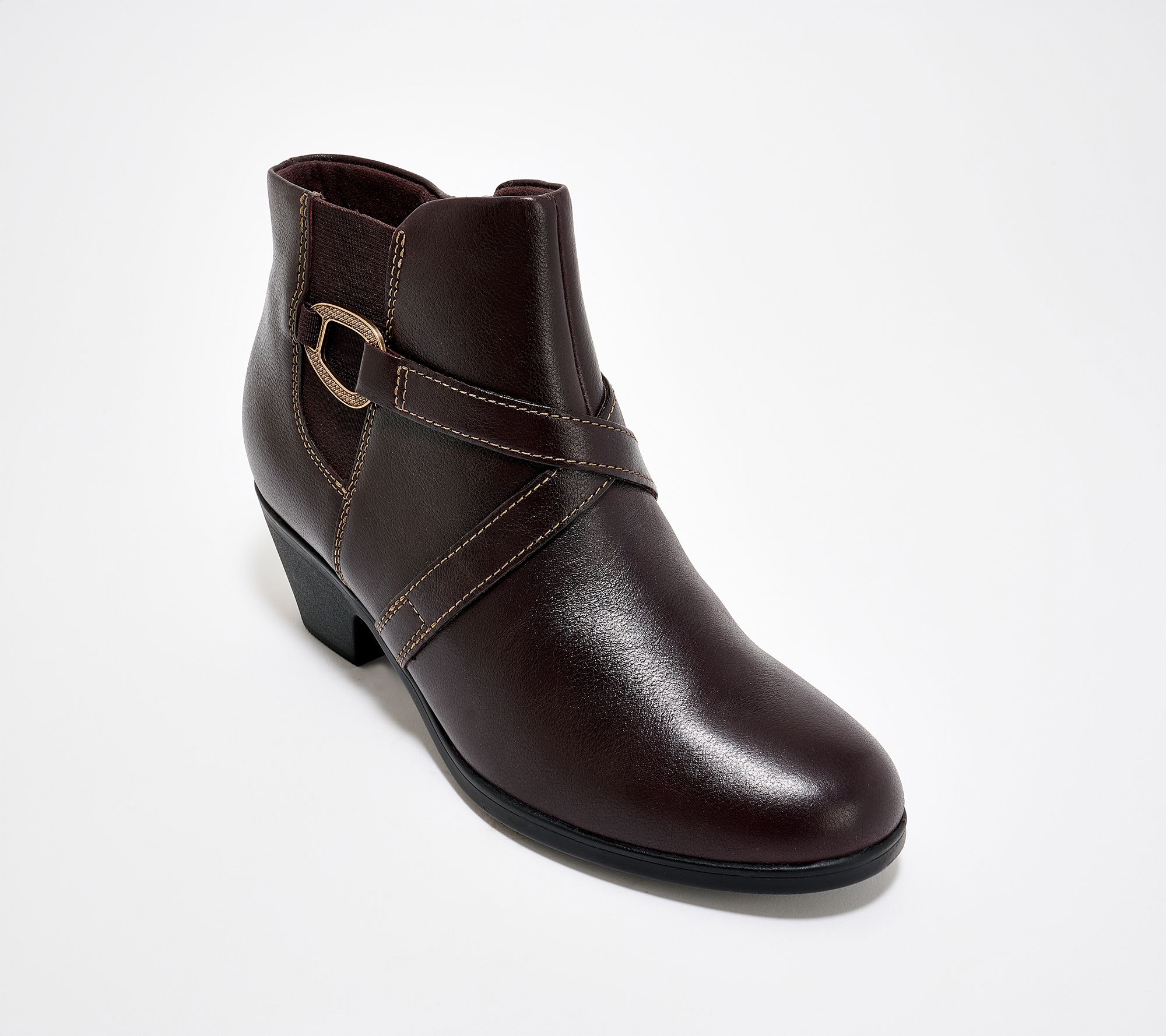 Clarks Collection Leather Booties -Emily2 Henley