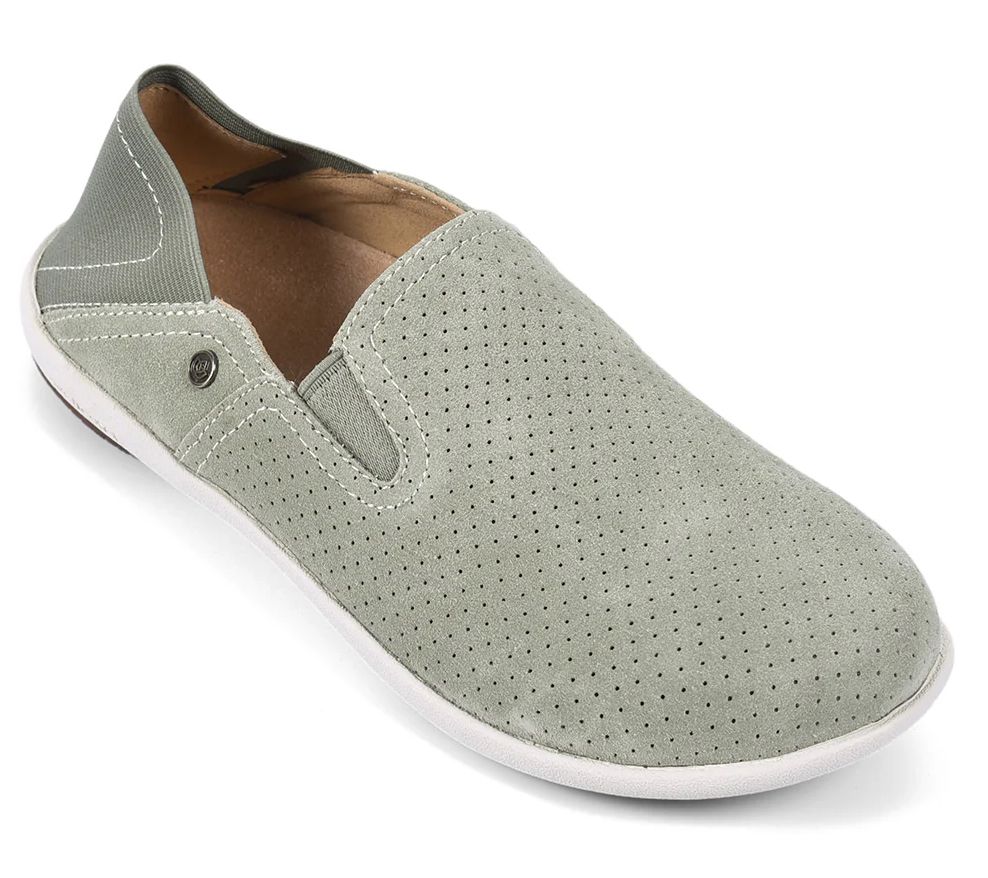  Spenco Orthotic Perforated Convertible Slip-On - Sterling
