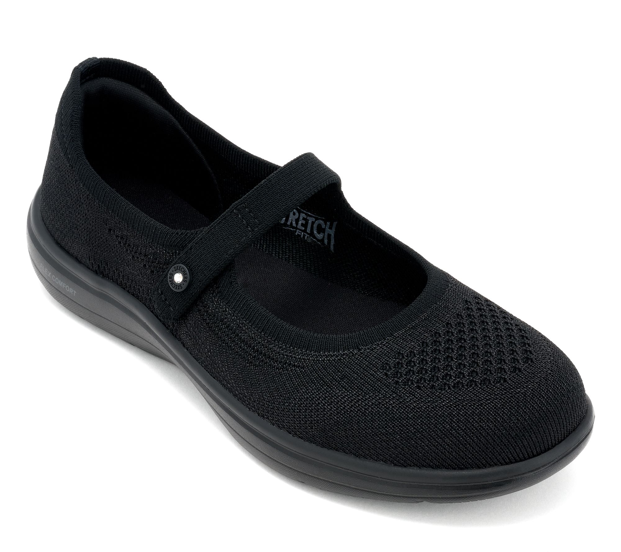 "As Is" Skechers On-the-Go Flex Radiant Vegan Knit Mary-Janes