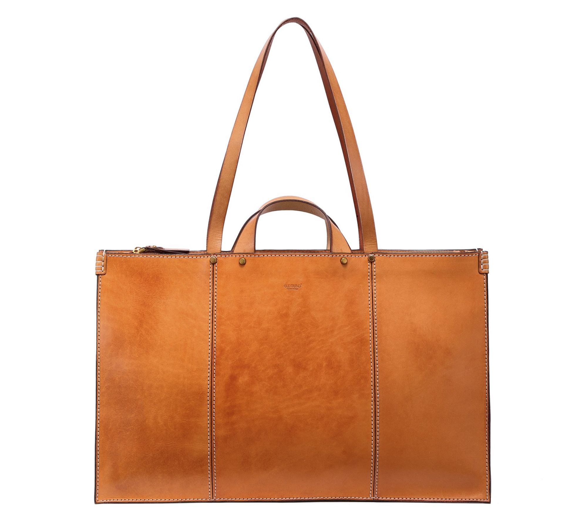 Old Trend Sandstorm Leather Weekender