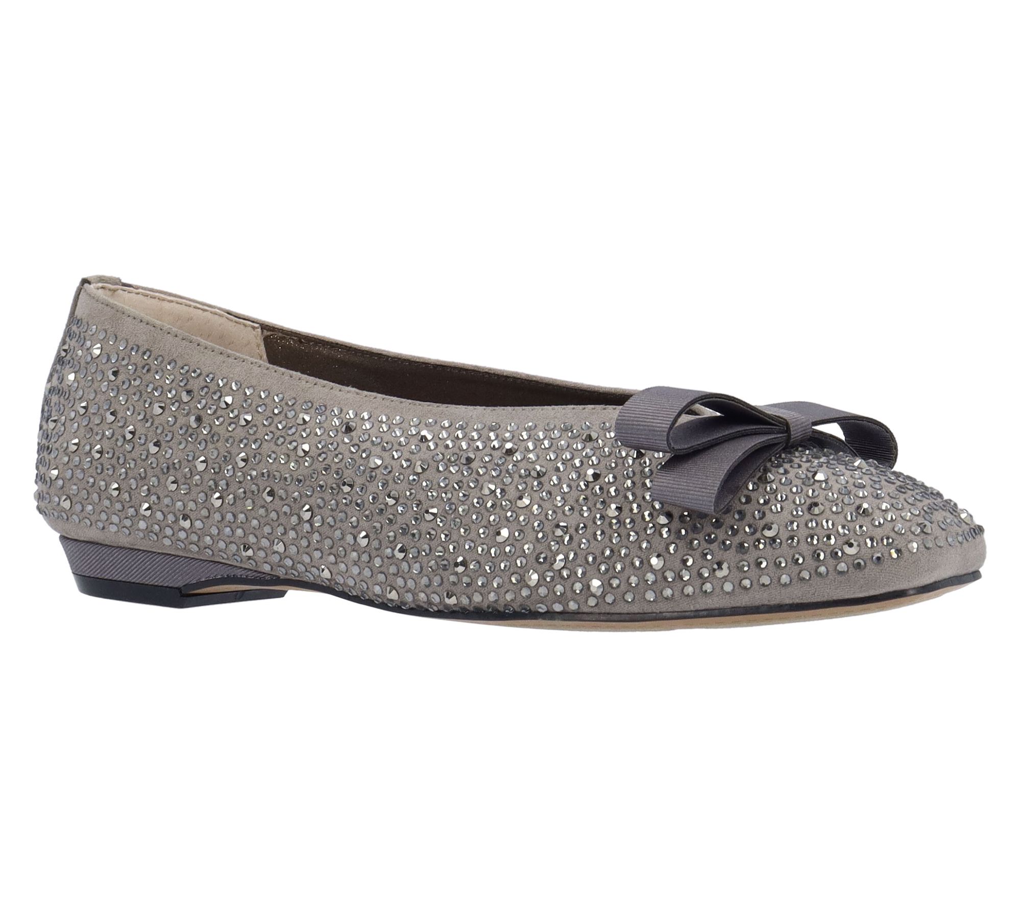 J. Renee' Flat - Fentan Faux Suede