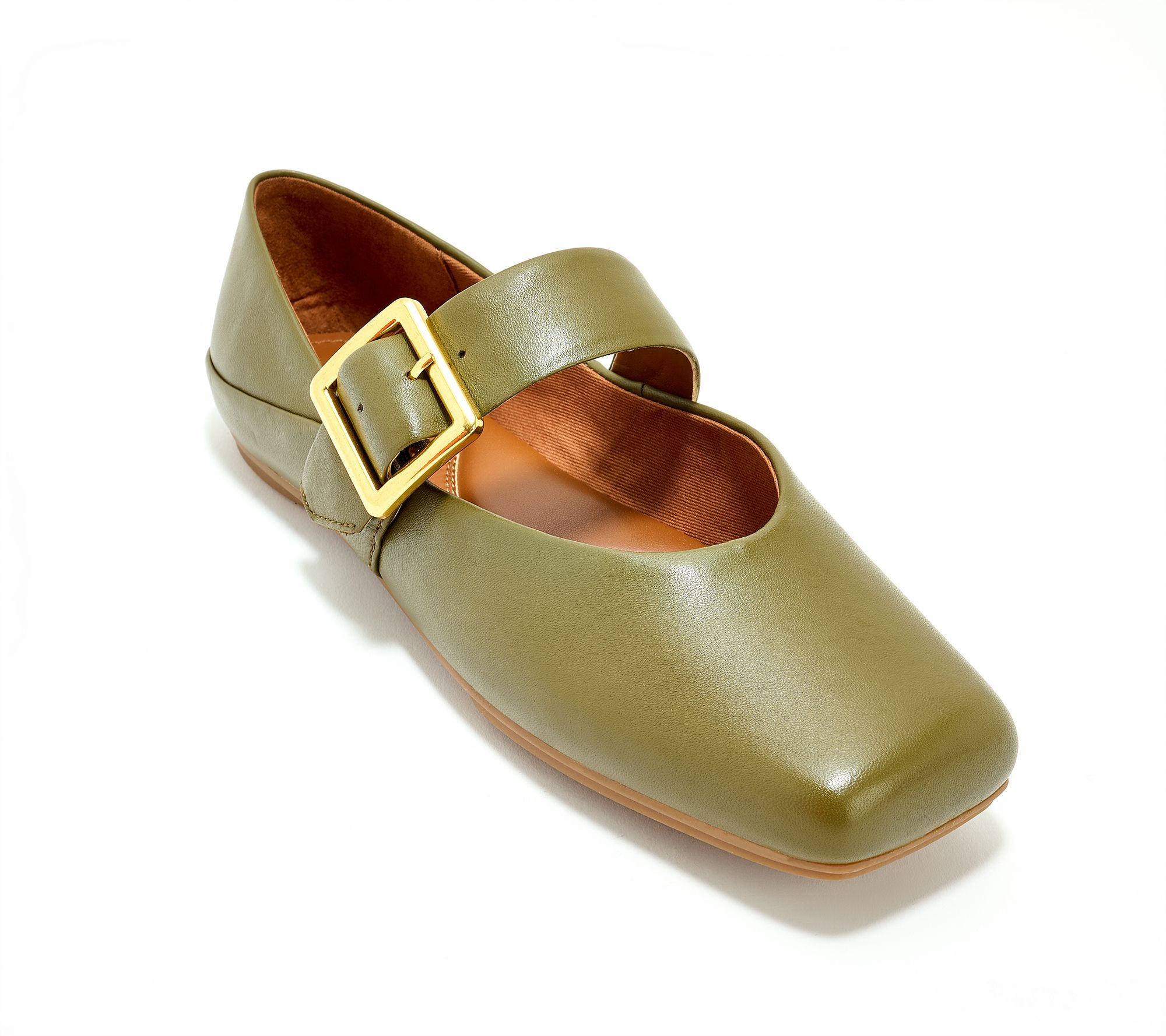 Franco Sarto Big Buckle Mary Janes - Oakes