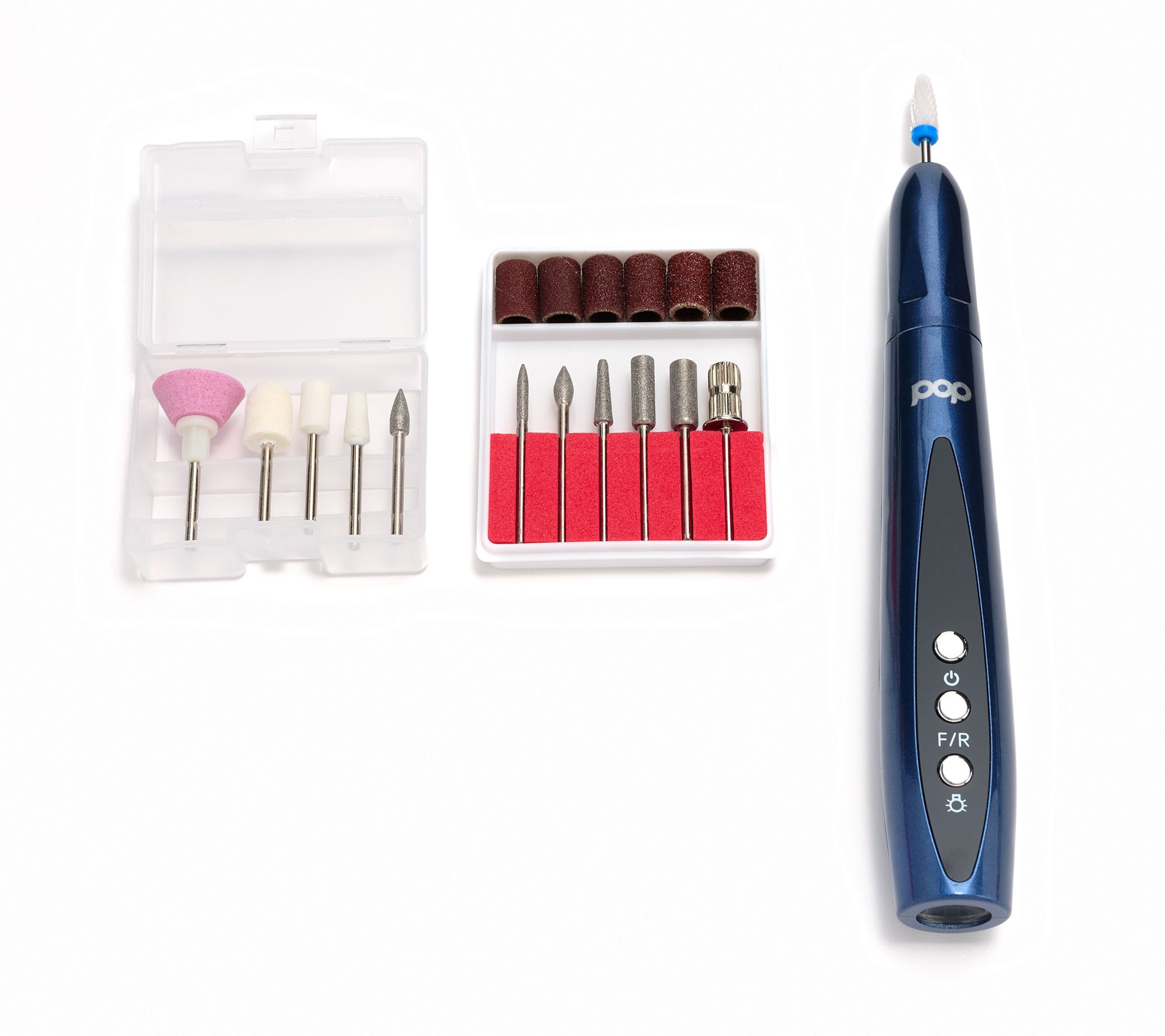Pop Sonic Electric Nail File w/ Attachments