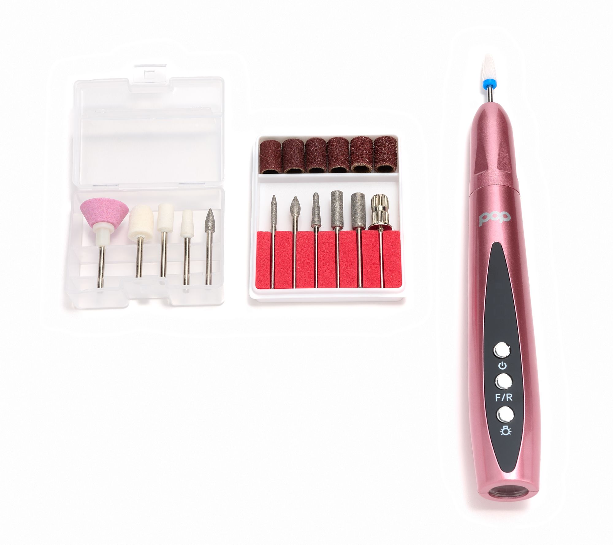 Pop Sonic Electric Nail File w/ Attachments