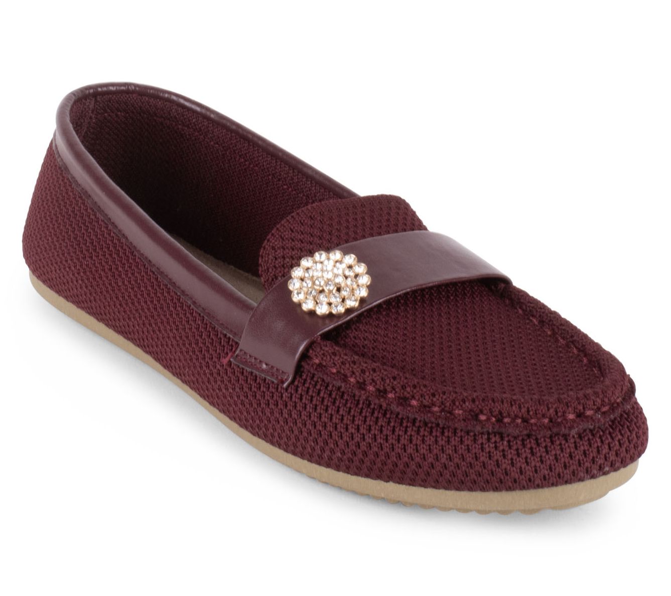 Gloria Vanderbilt Crystal Detail Loafer - Jewel