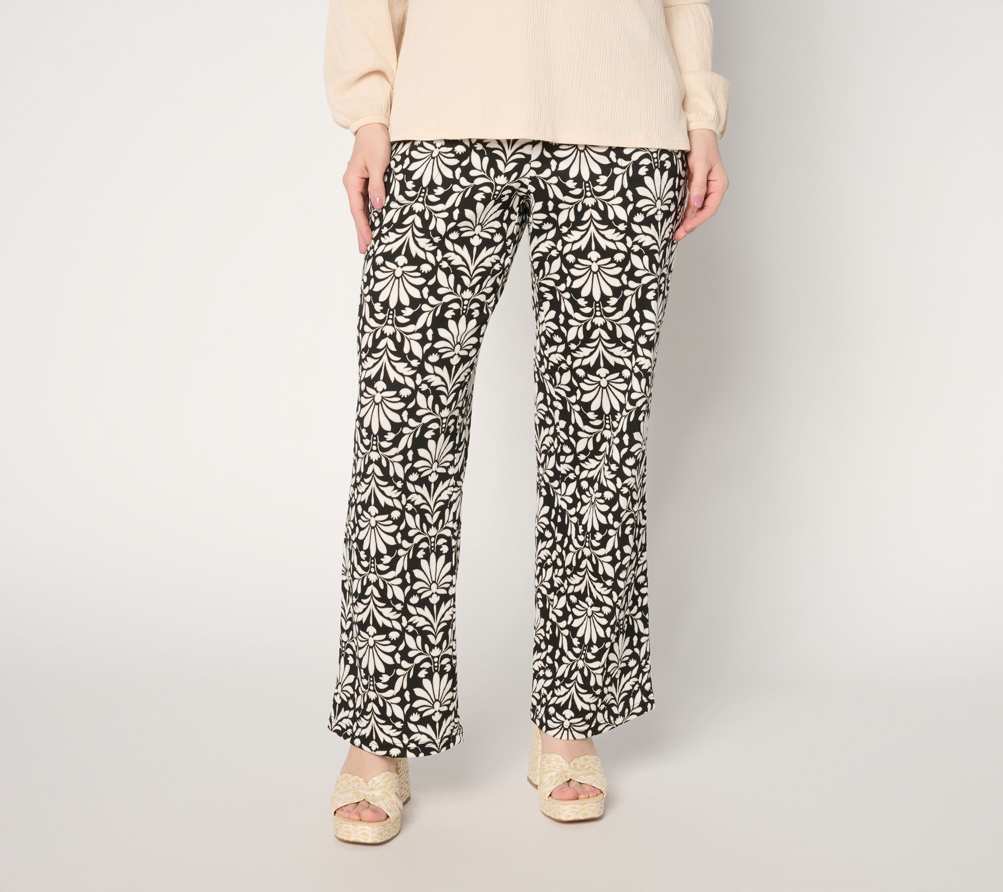  Belle by Kim Gravel Regular Packabelle Olympus Petals Relaxed Pant