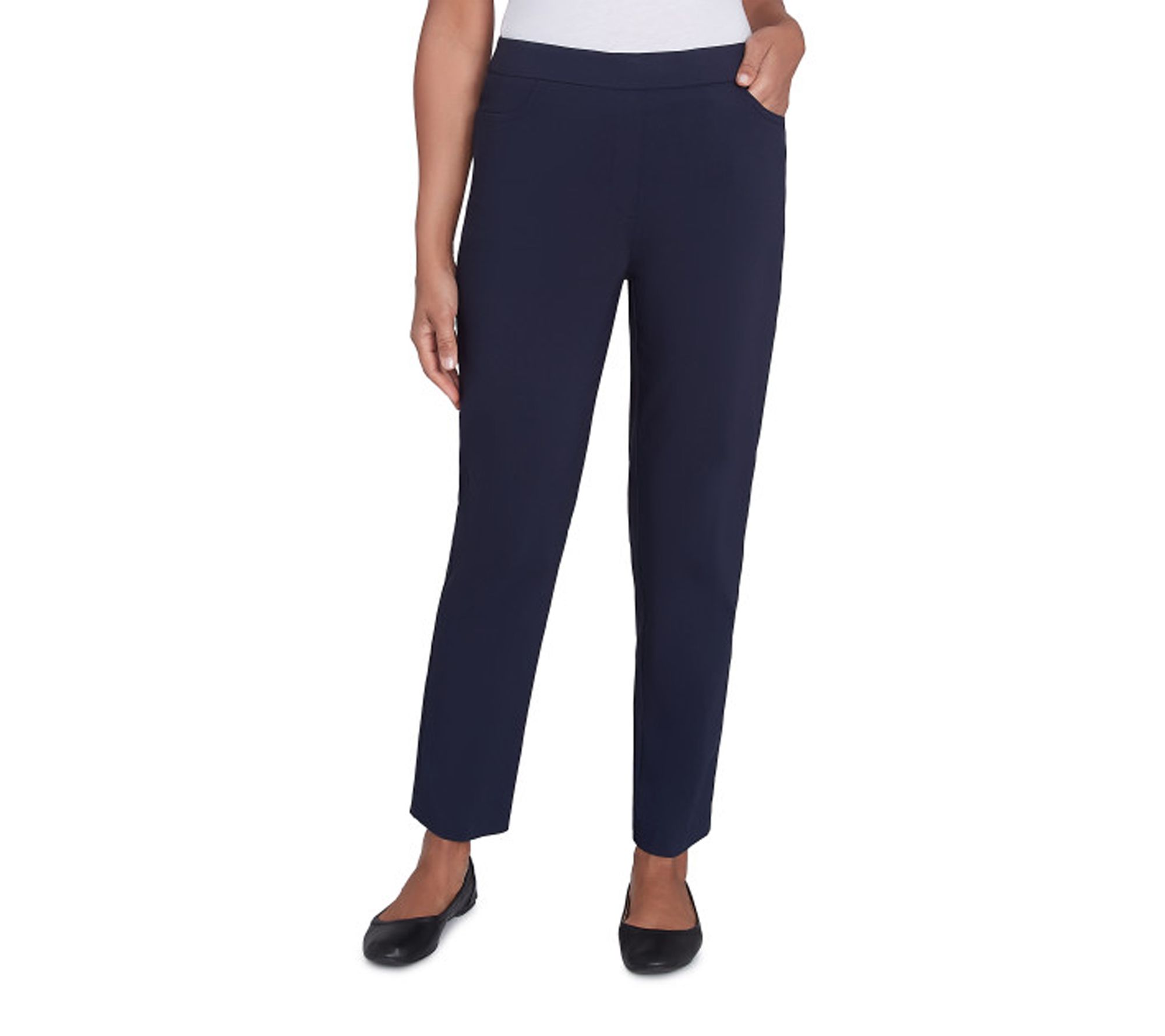 Alfred Dunner Stretch Tummy Smoothing ShortPants