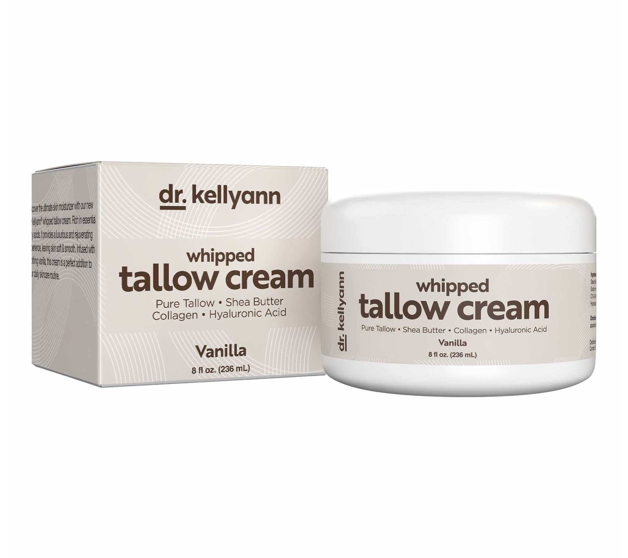 Dr. Kellyann Beef Tallow 8-oz Moisturizing Cream