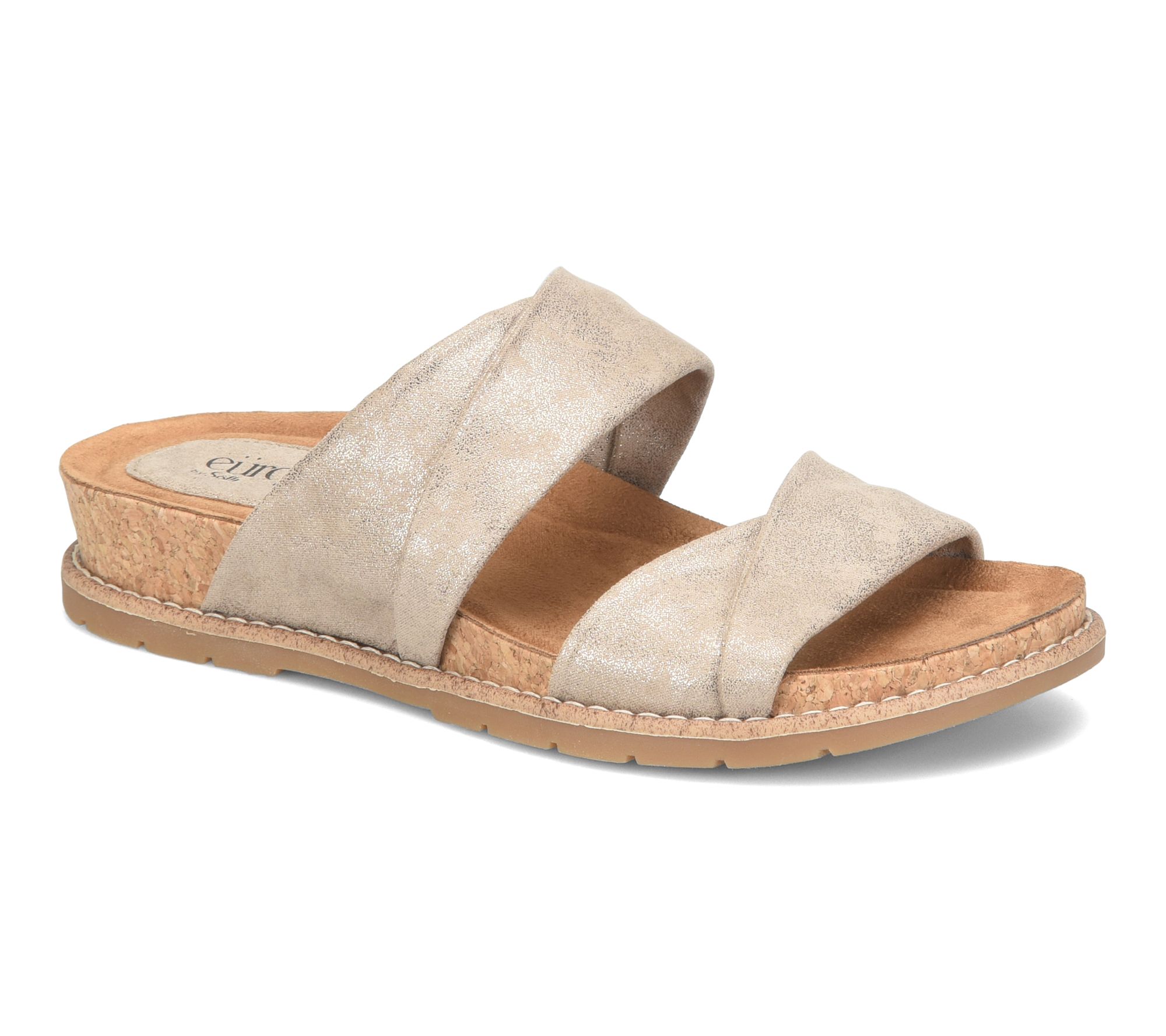 Eurosoft Gail Double Band Slide Sandal