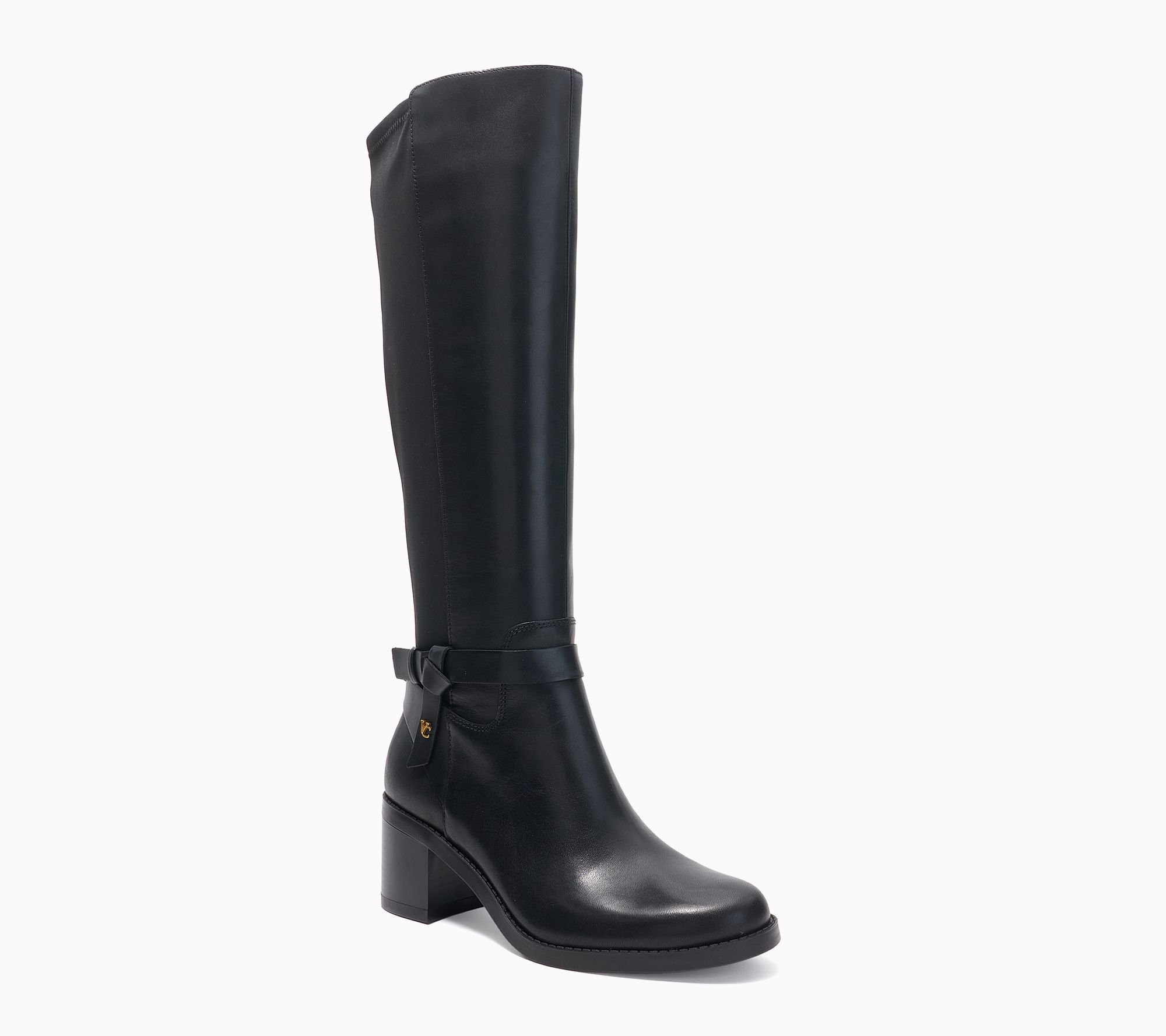  Vince Camuto Leather or Suede Tall Shaft Boot - Ammilo Wide