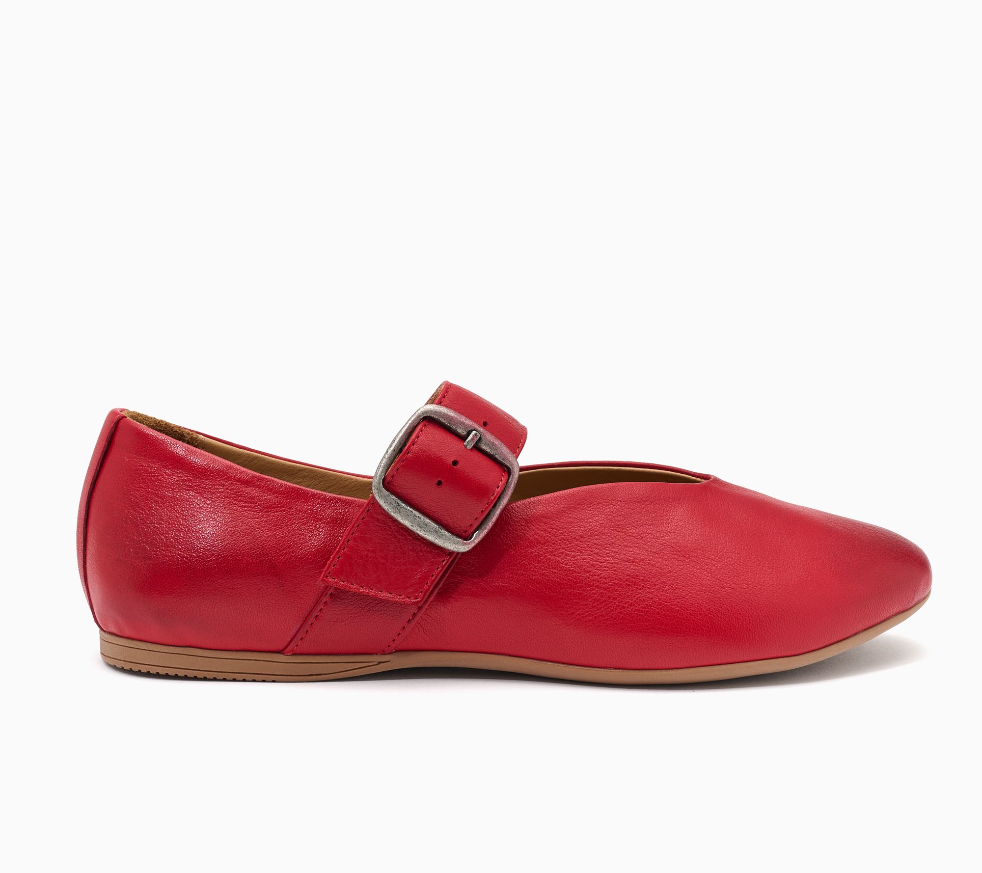 Miz Mooz Leather Mary Jane Flats - Kori | QVC