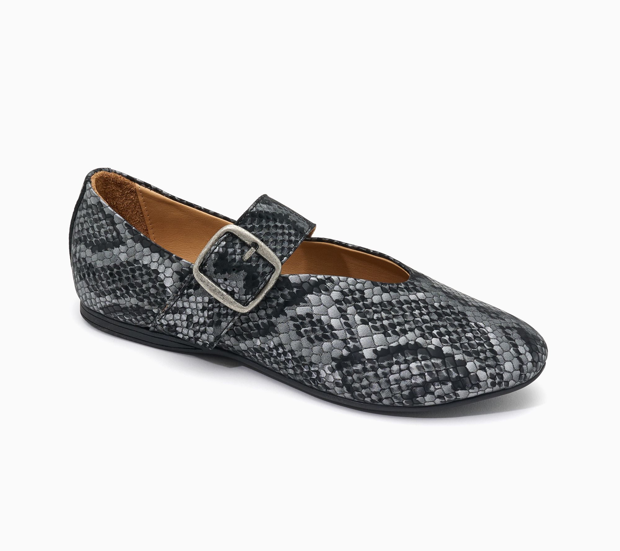 Miz Mooz Leather Mary Jane Flats - Kori