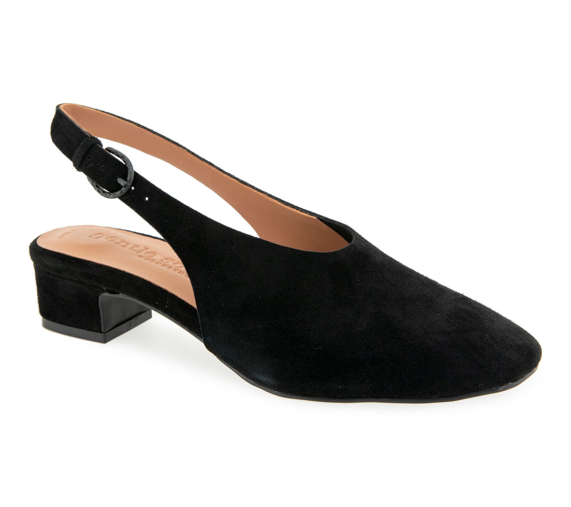 Gentle Souls by Kenneth Cole Leather Sling Back Pumps -Kellis