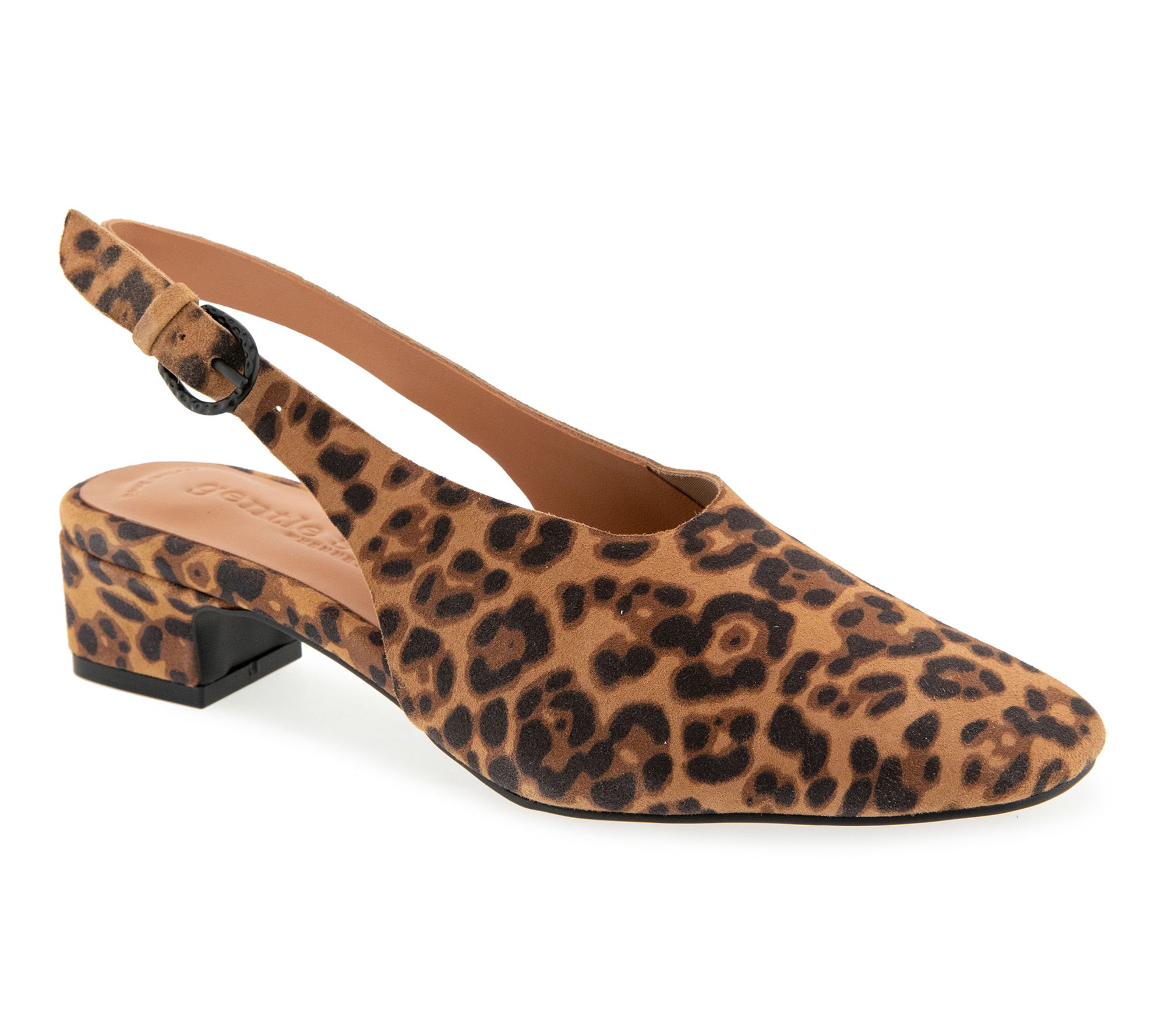 Gentle Souls by Kenneth Cole Leather Sling Back Pumps -Kellis
