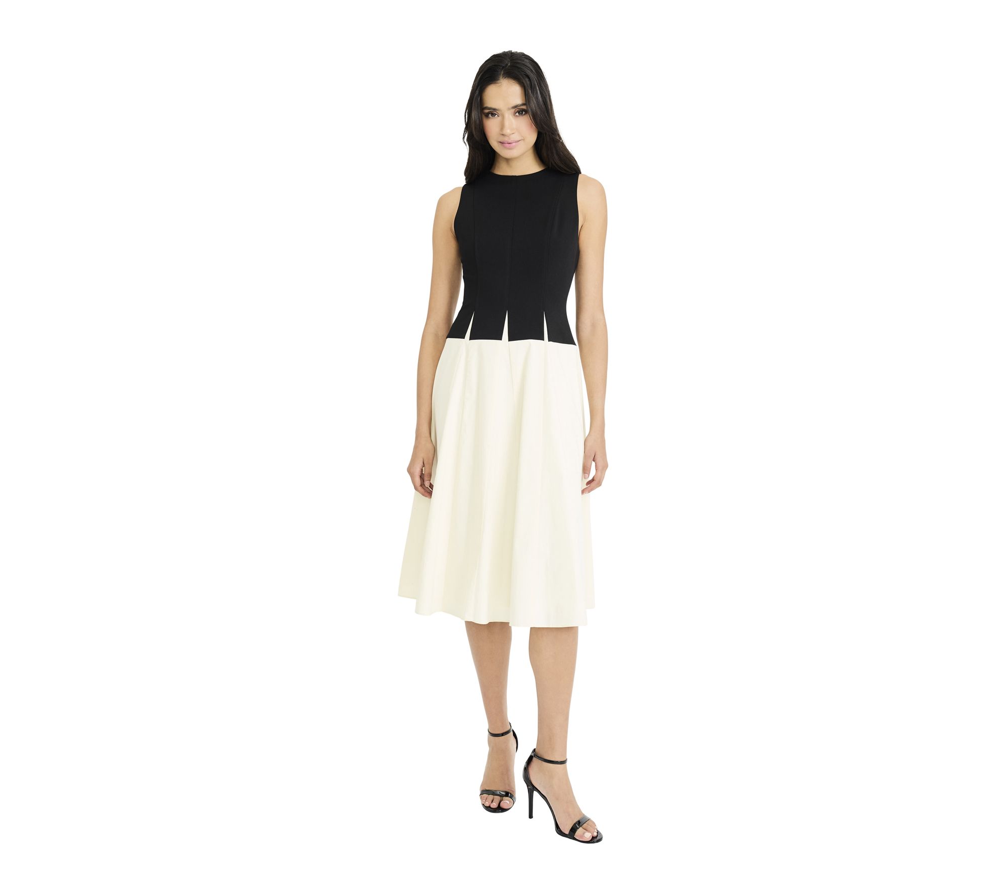 Maggy London Sleeveless Midi Dress