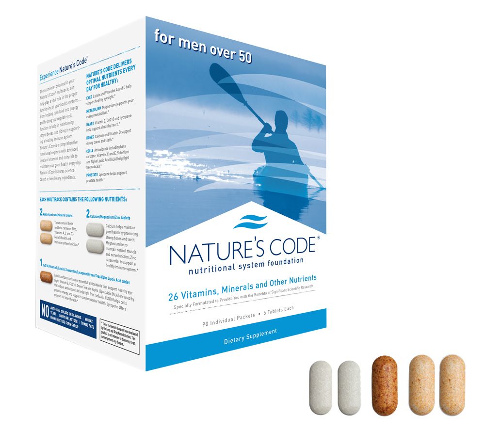 Nature's Code 90 Day Vitamin Foundation System with CoQ10