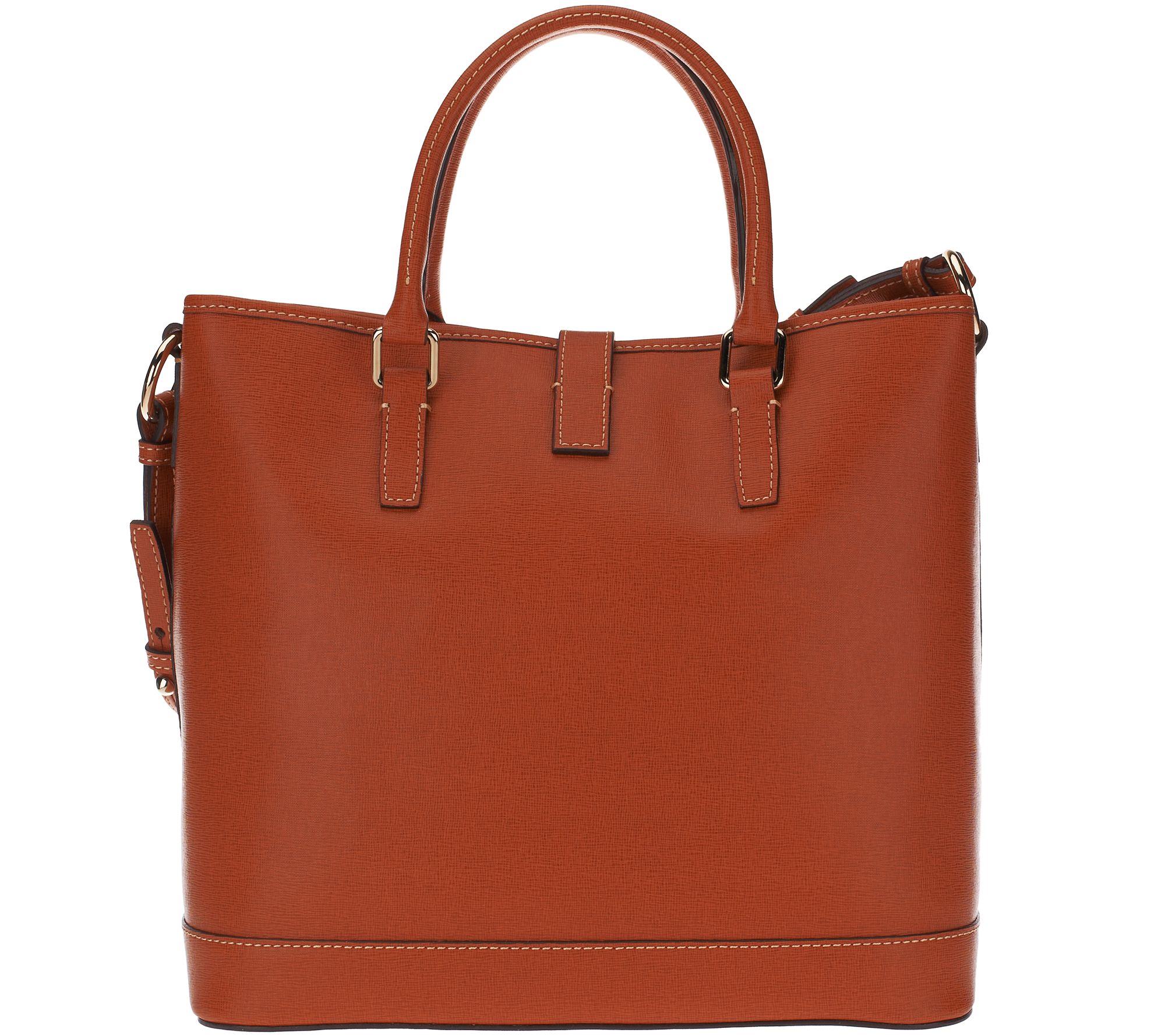 Dooney & Bourke Saffiano Leather Shelby Shopper - QVC.com