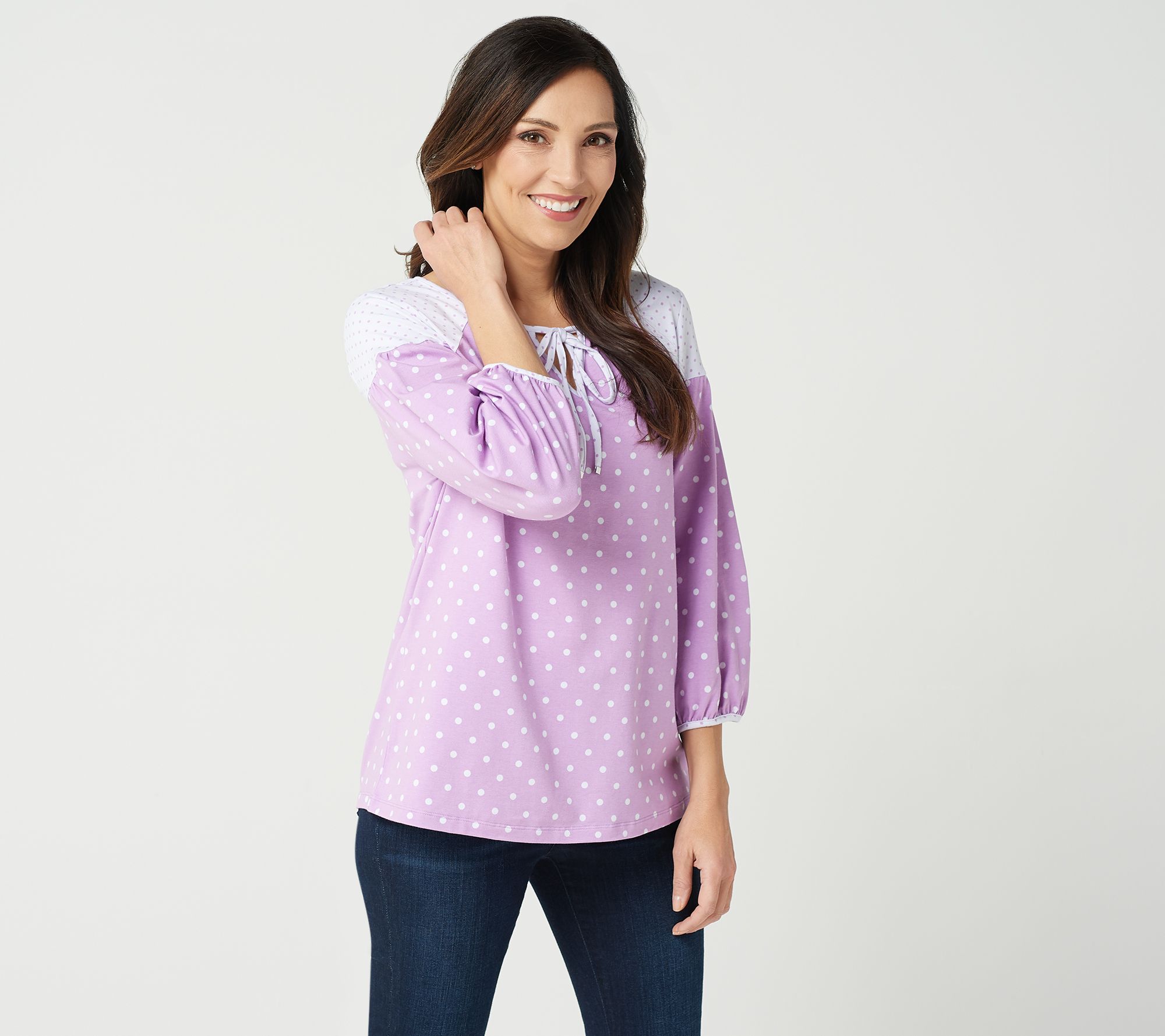 qvc peasant tops