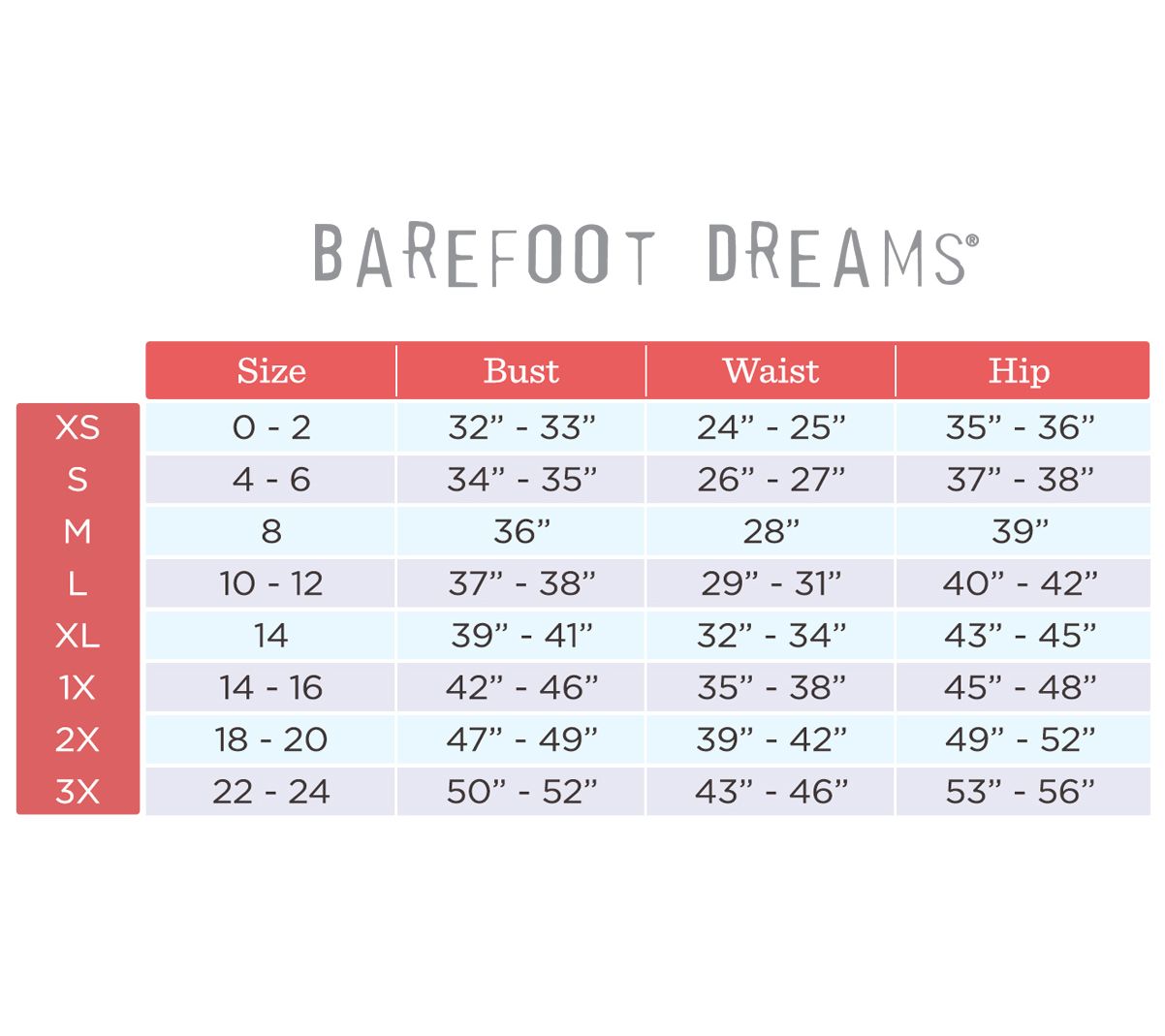 barefoot dreams sizing reviews