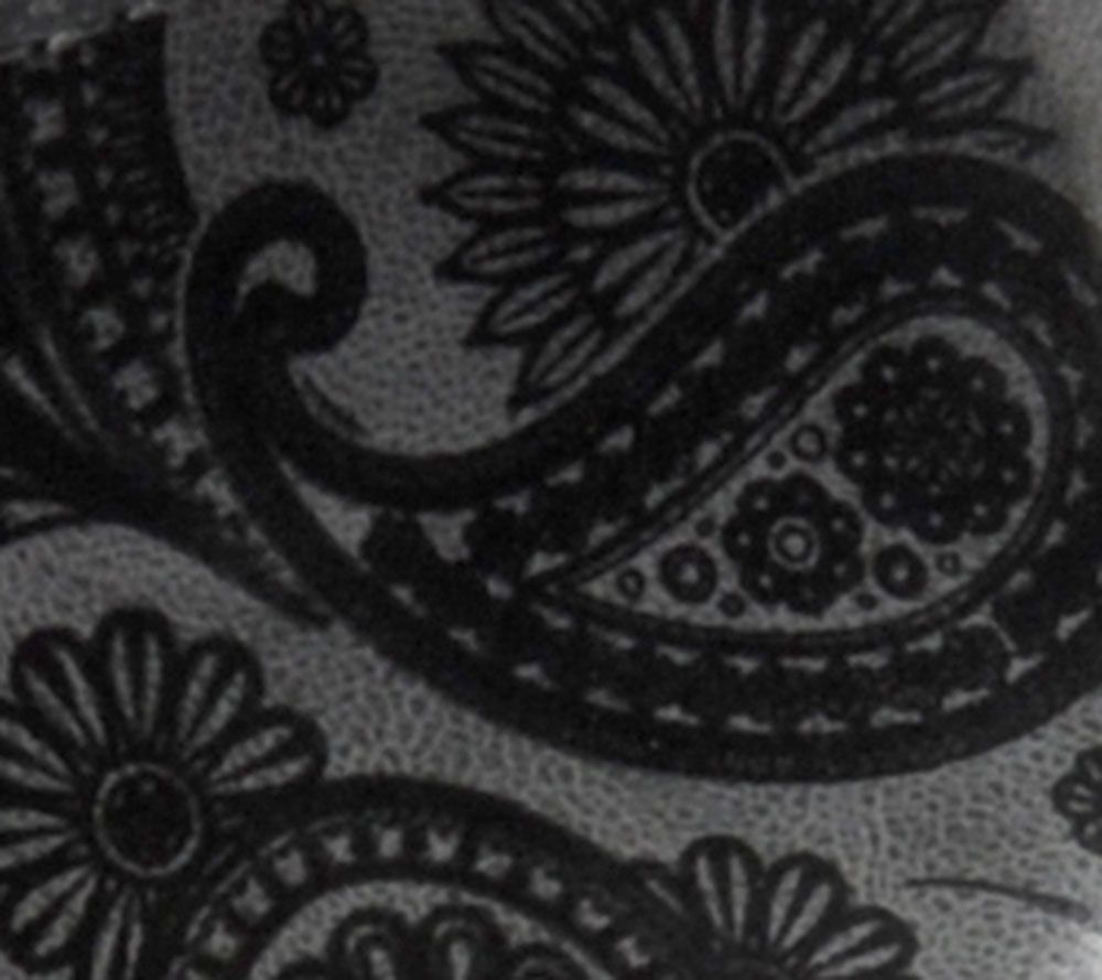 Dk Grey Paisley