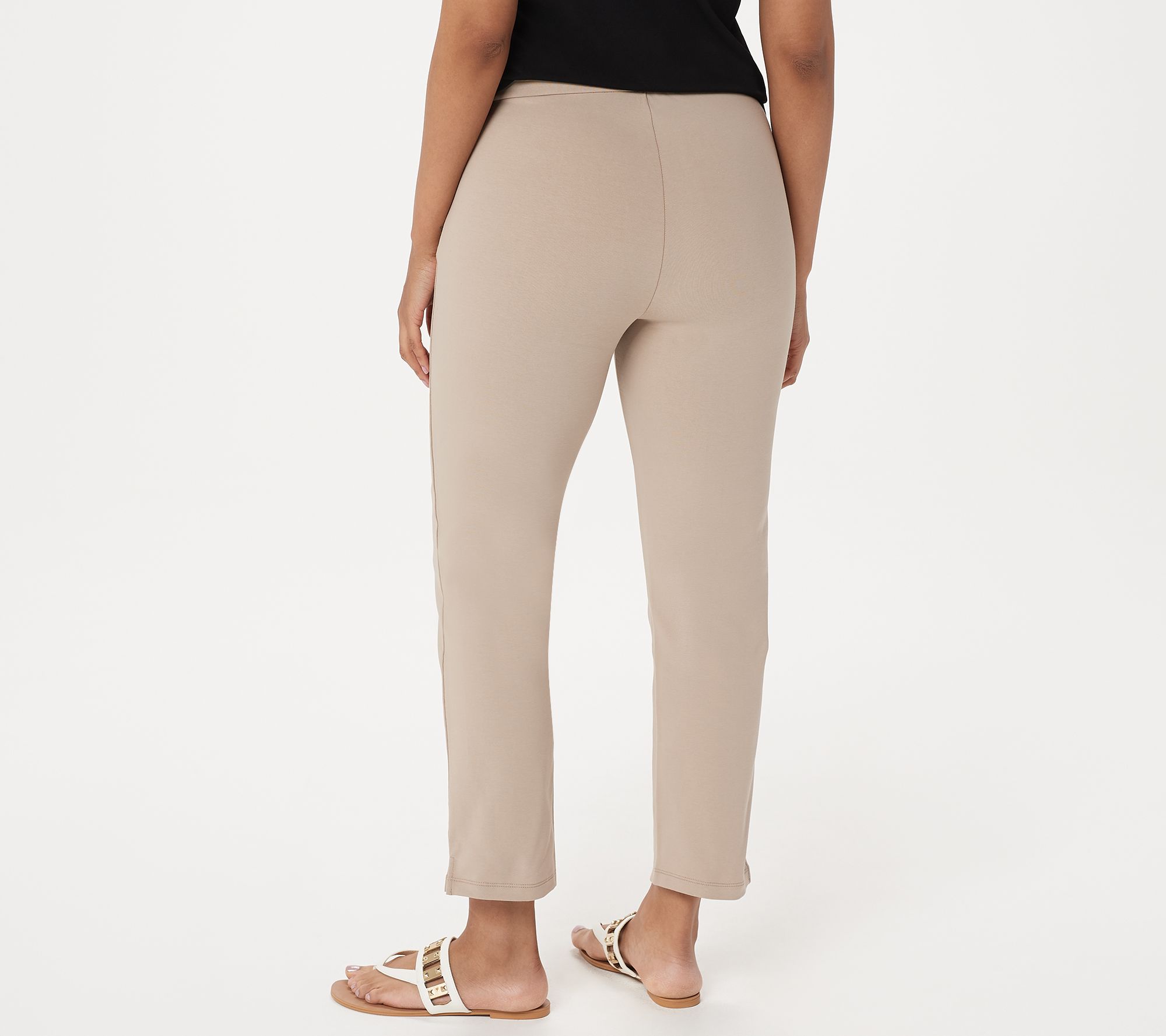 Susan Graver Weekend Premium Stretch Pull-On Capri Leggings-US  Large(36-40), Women's Fashion, Bottoms, Other Bottoms on Carousell