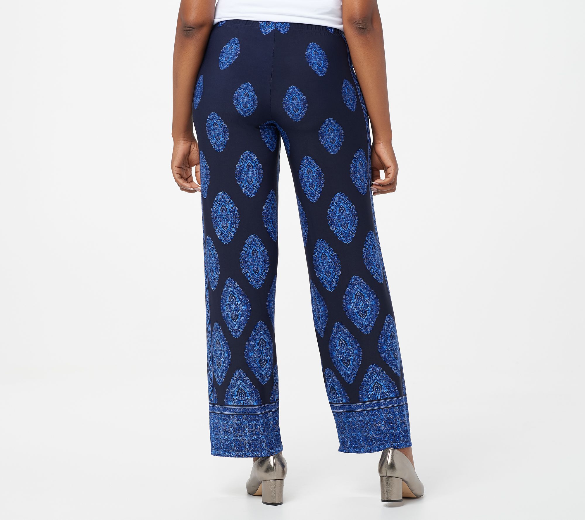 susan graver wide leg pants