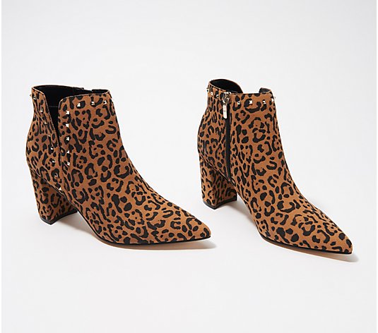 Marc Fisher Pointed-Toe Booties - Client - QVC.com
