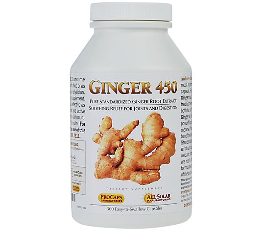 organic ginger capsules