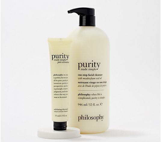 philosophy perfect pore purity cleanser & pore extractor kit